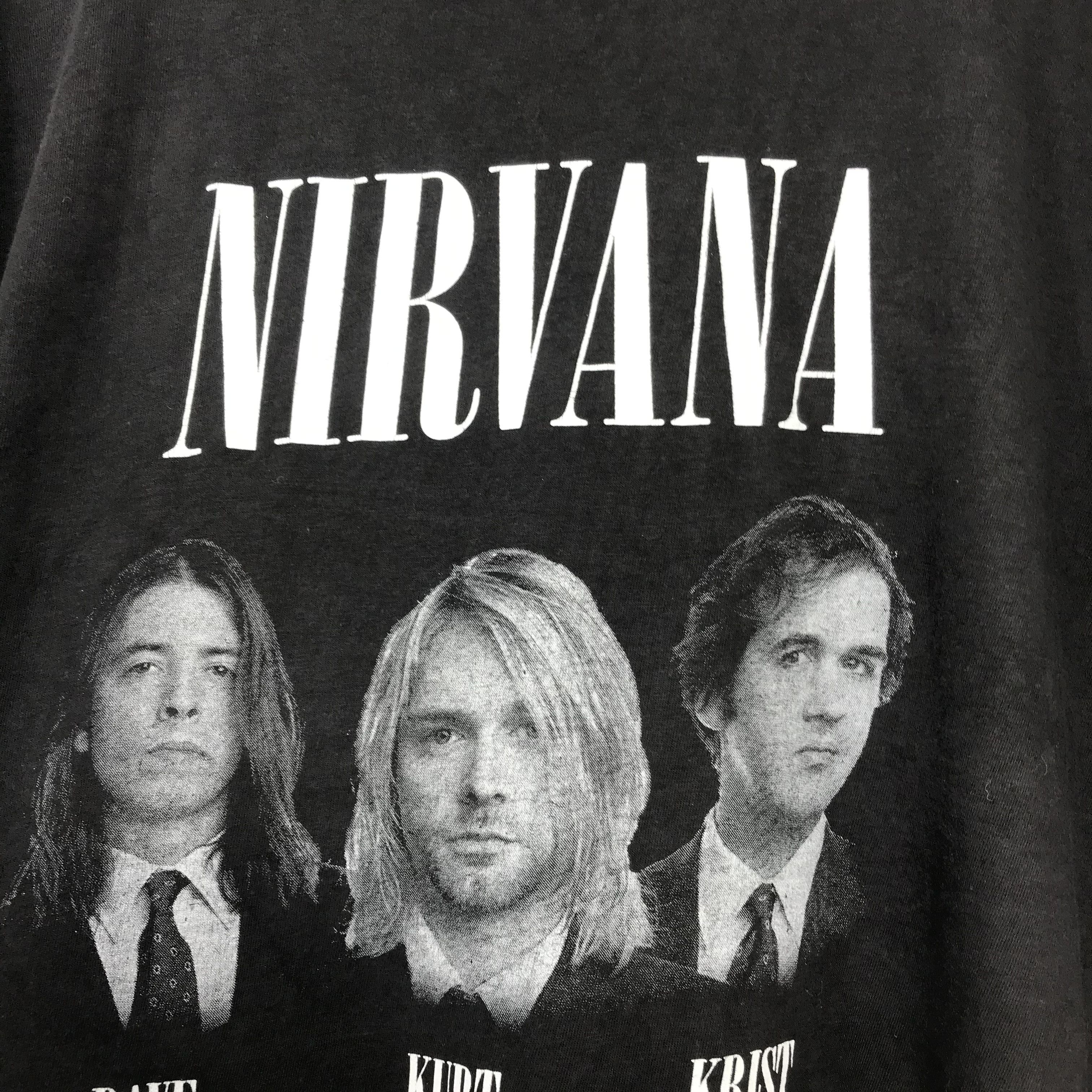 Nirvana vintage deasdstock 90s NIRVANA nevermind t shirt Size US XL / EU 56 / 4 - 4 Thumbnail