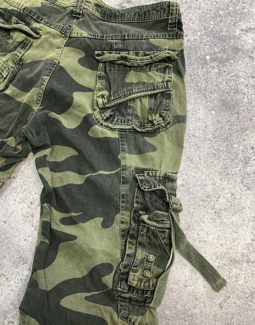 Japanese Brand Junya Watanabe Balenciaga Style Bondage Cargo Pants Vintage Size US 32 / EU 48 - 15 Thumbnail