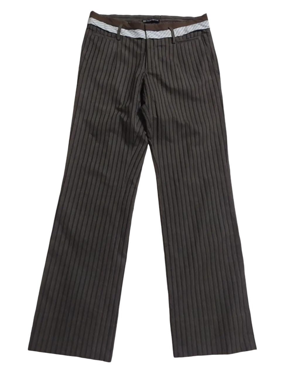 Dolce & Gabbana Dolce & Gabbana Stripe Casual Pants Size US 30 / EU 46 - 1 Thumbnail