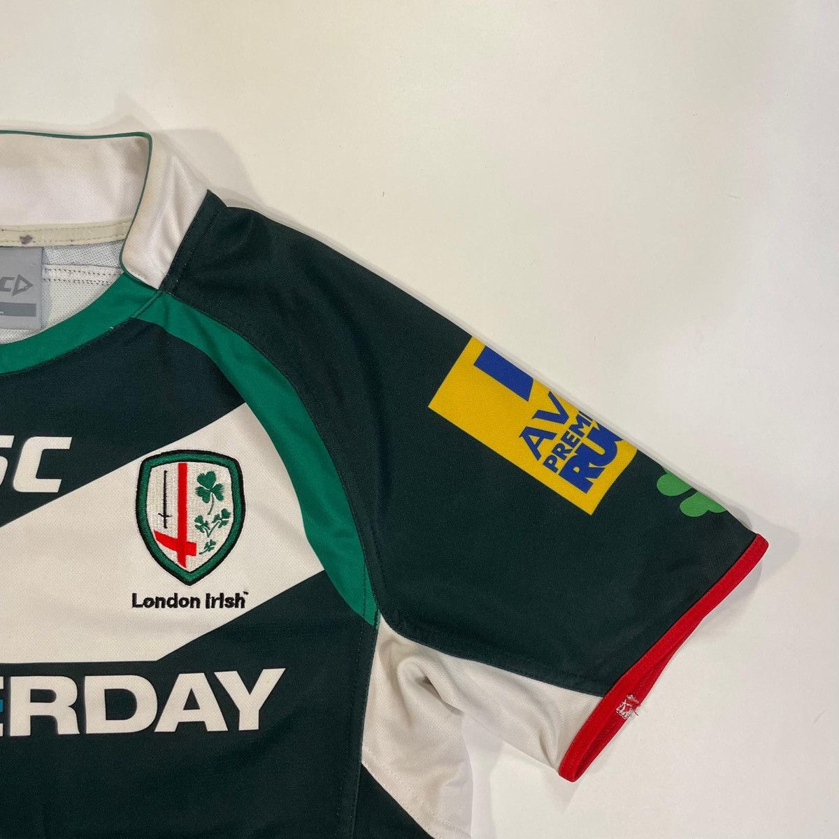 Other London Irish green rugby shirt tee Size US L / EU 52-54 / 3 - 4 Thumbnail
