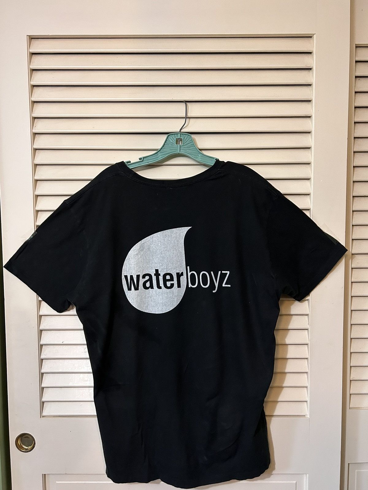 Waterboyz black short sleeve tshirt. Chris Travis merch