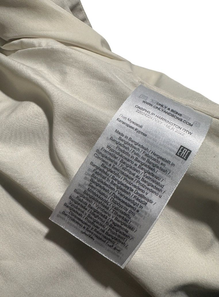 ONLY & SONS Only & Sons Egg White Light Coat Size US L / EU 52-54 / 3 - 4 Thumbnail