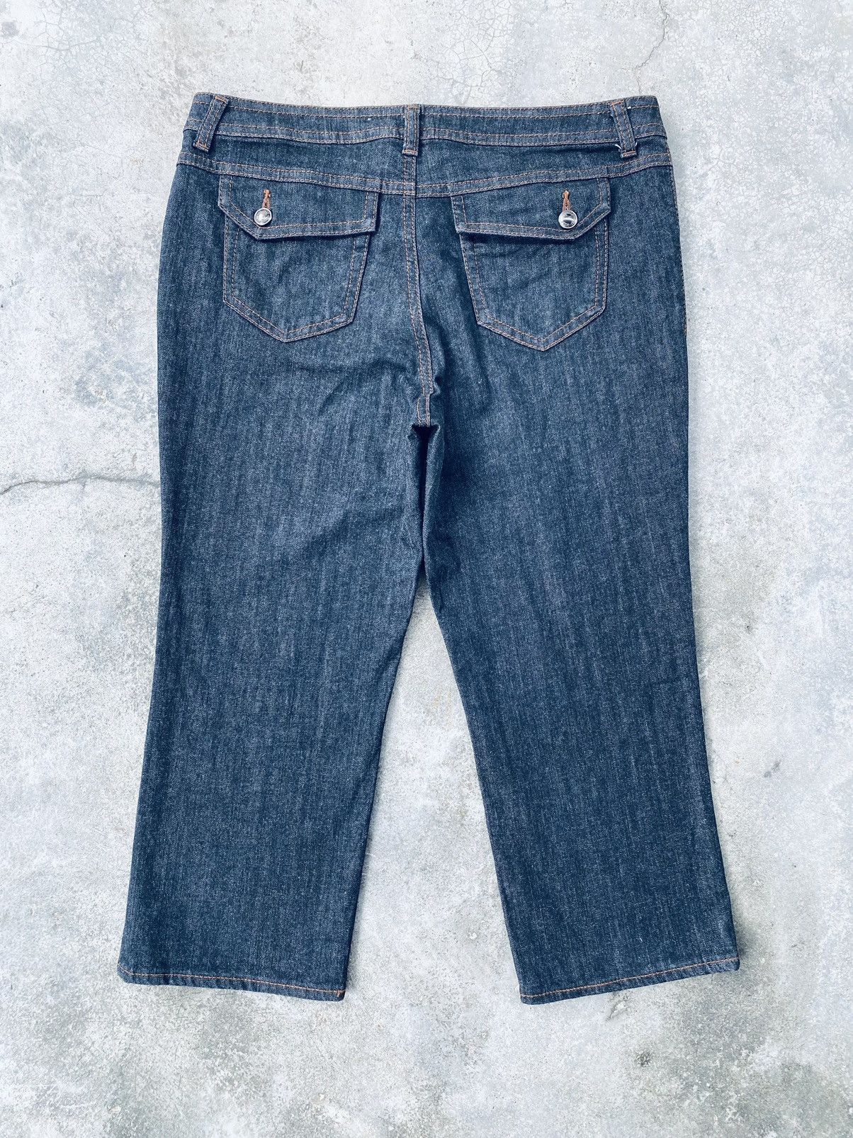 Japanese Brand Vintage 23 Vingt Trois Arrondissements Cropped Pants Size US 36 / EU 52 - 2 Thumbnail