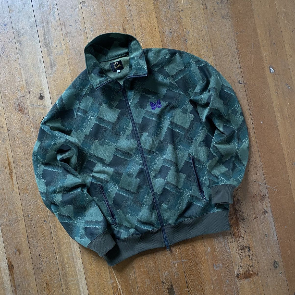 Needles Needles Track Jacket - Green Size US M / EU 48-50 / 2 - 1 Thumbnail