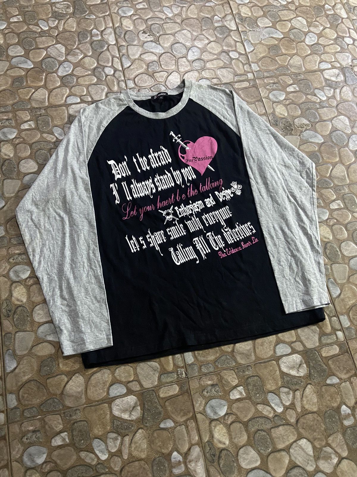 Hysteric Glamour Y2K sorriedere punk skull long sleeve t-shirt Size US XL / EU 56 / 4 - 2 Thumbnail