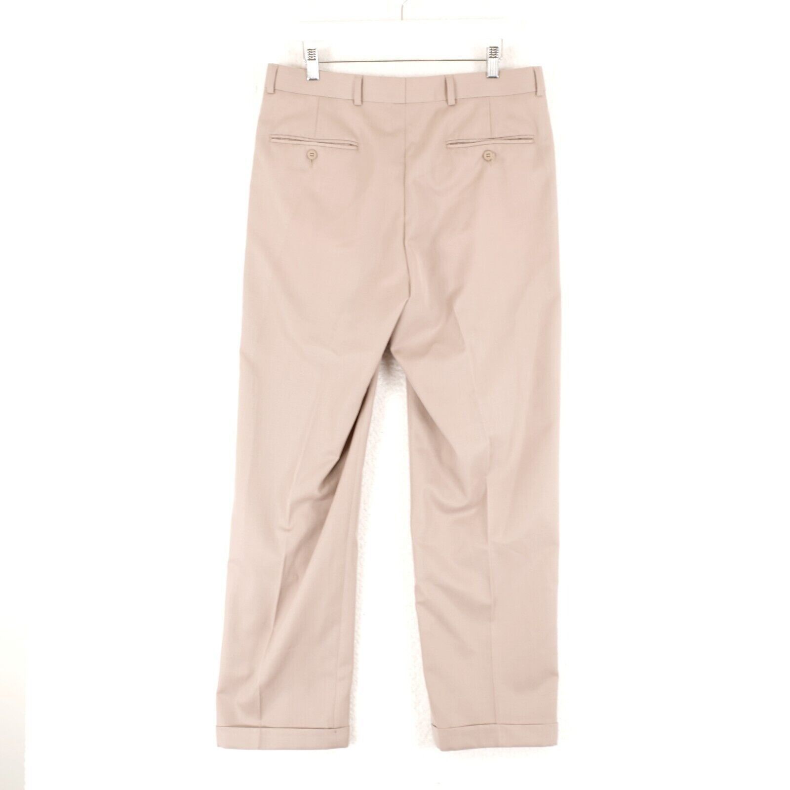 Joseph & Feiss Joseph & Feiss International Wool Blend Dress Pants 34/31 Ta Size 34R - 4 Thumbnail