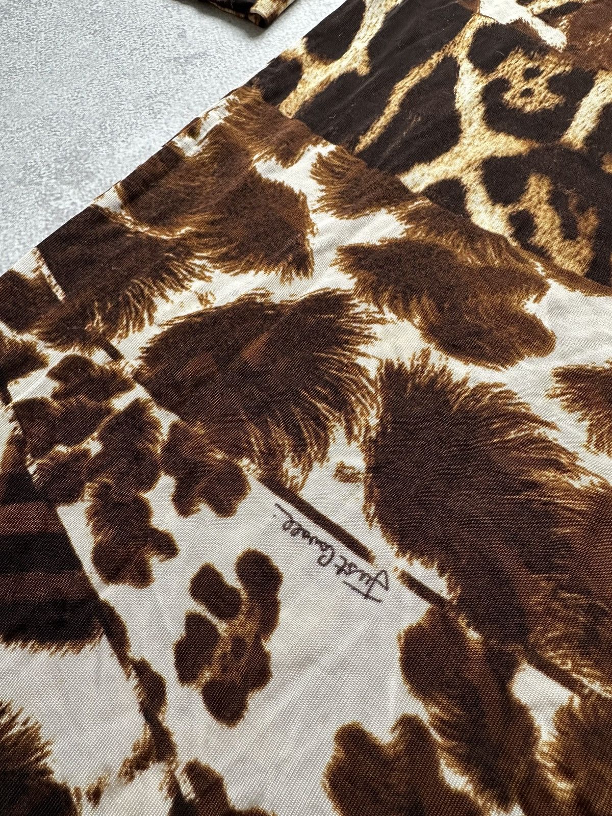Just Cavalli Y2K Just Cavalli Leopard Print Viscose Long Dress Blouse Size M / US 6-8 / IT 42-44 - 8 Thumbnail