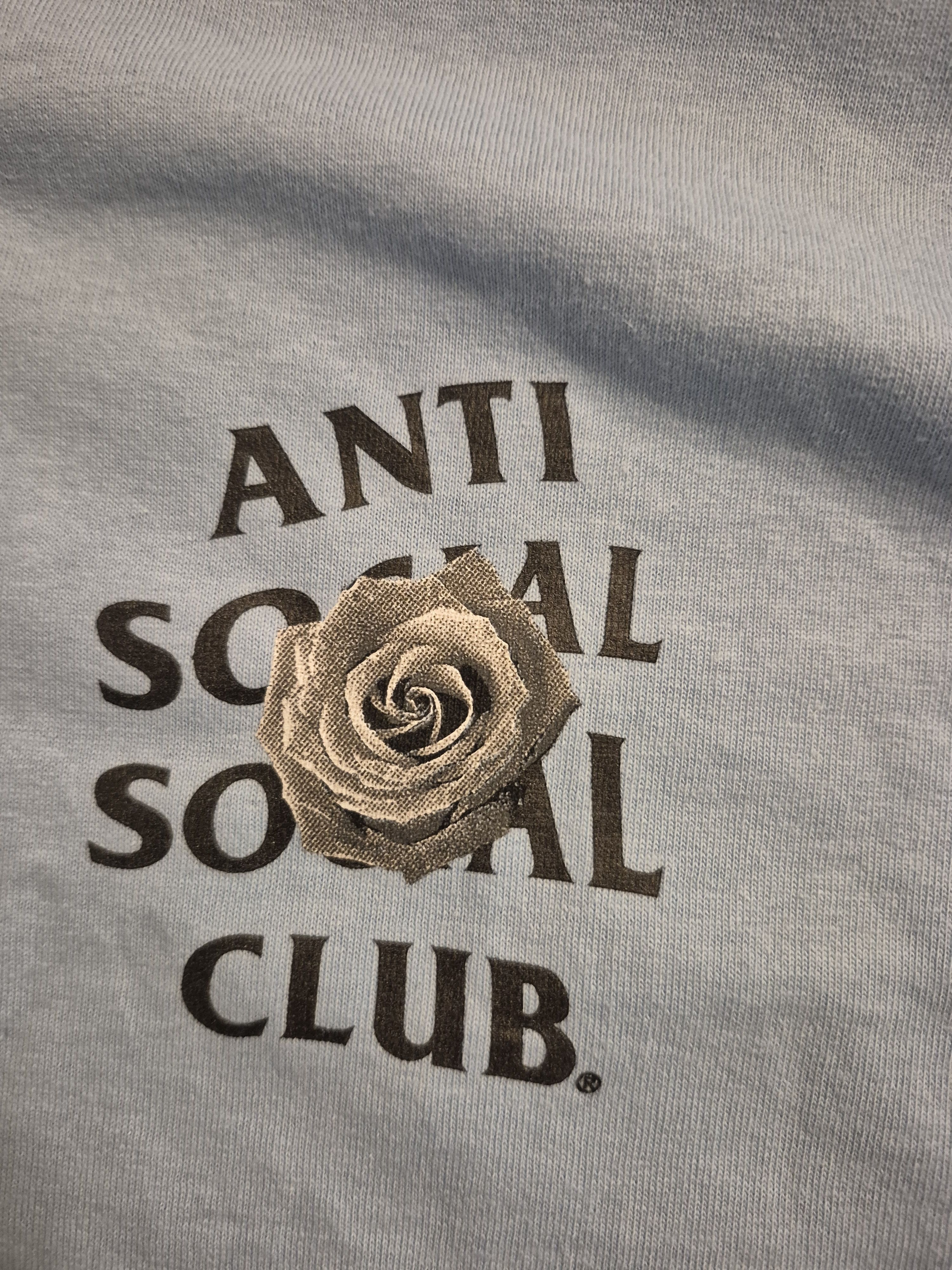 Anti Social Social Club Anti Social Social Club Size XL Light Blue Tee BNWT Size US XL / EU 56 / 4 - 2 Thumbnail