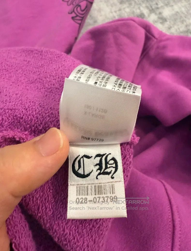 Chrome Hearts CHROME HEARTS Size XL Spider web purple hoodie Size US XL / EU 56 / 4 - 4 Thumbnail
