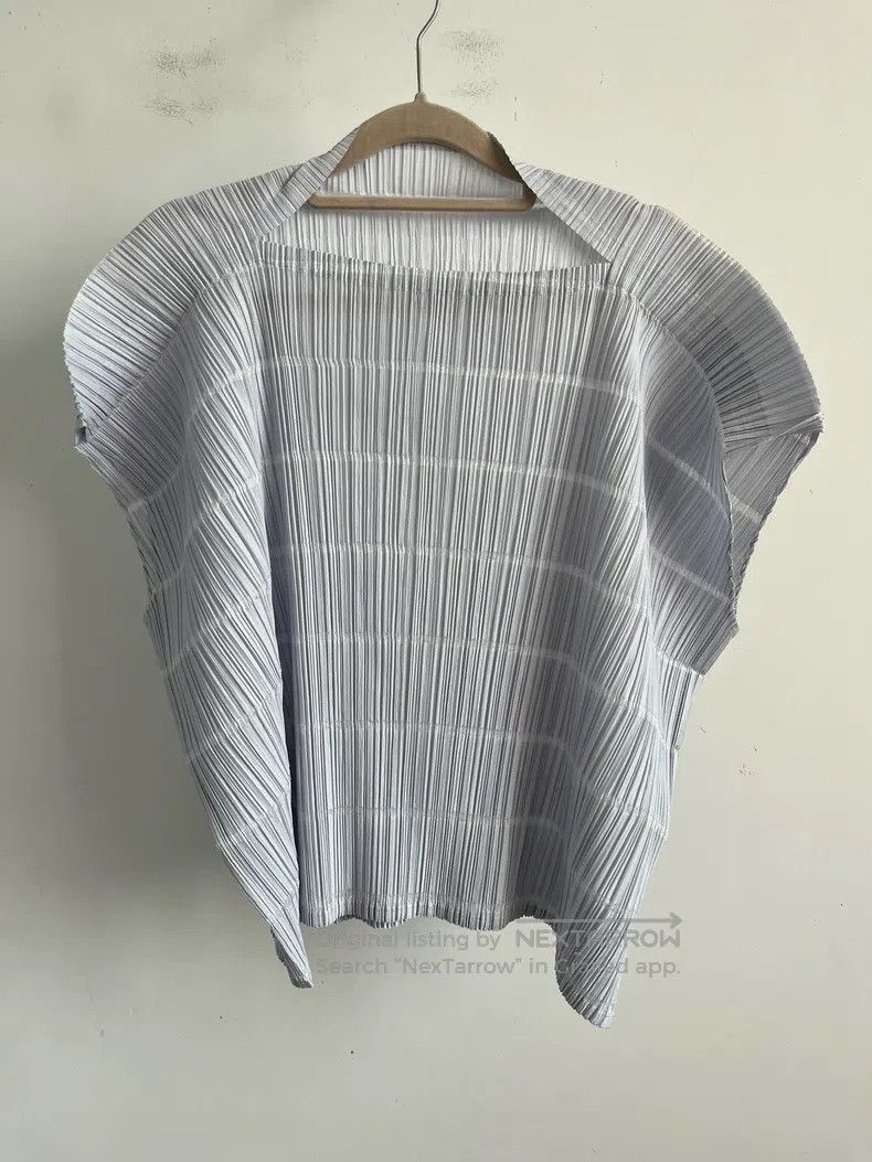 Issey Miyake Issey Miyake Gray Tank Top Size L / US 10 / IT 46 - 1 Thumbnail