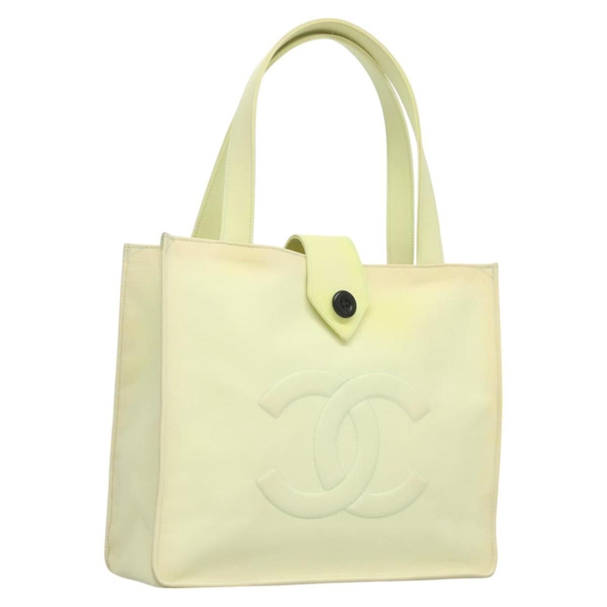 Chanel Vintage Timeless Shopping Tote Nylon