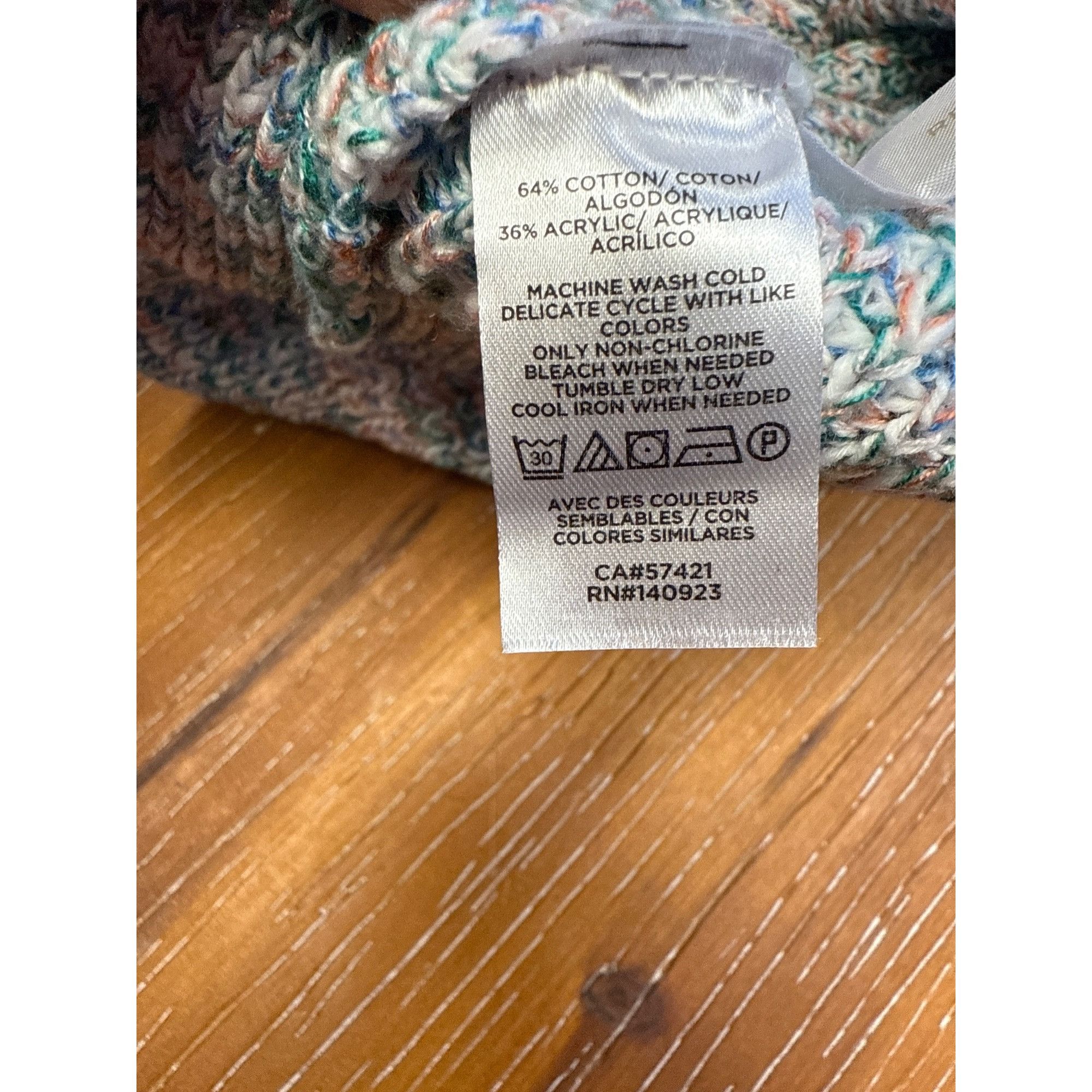 Loft Loft Multicolor Knit Tank Top Sleeveless Lightweight Size PL Size L / US 10 / IT 46 - 9 Thumbnail