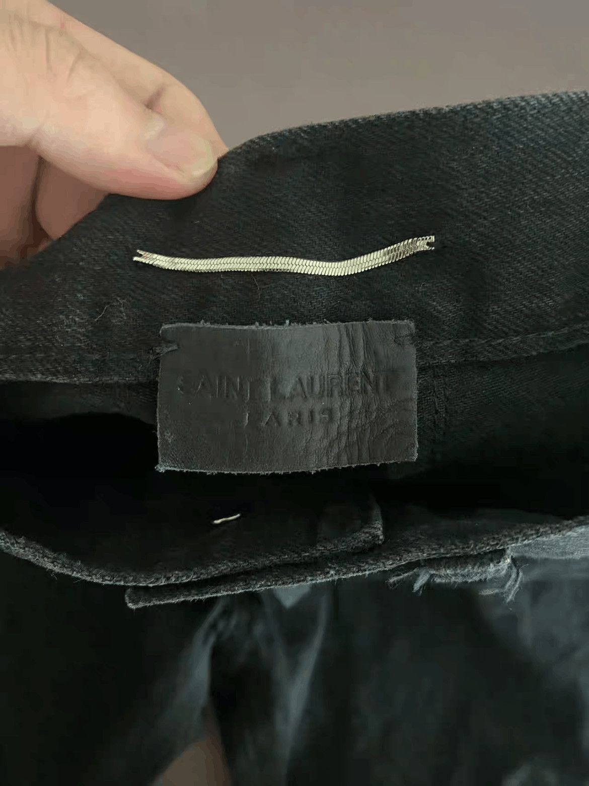 Saint Laurent Paris Saint Laurent Paris 13SS Basic Denim Size US 30 / EU 46 - 2 Thumbnail