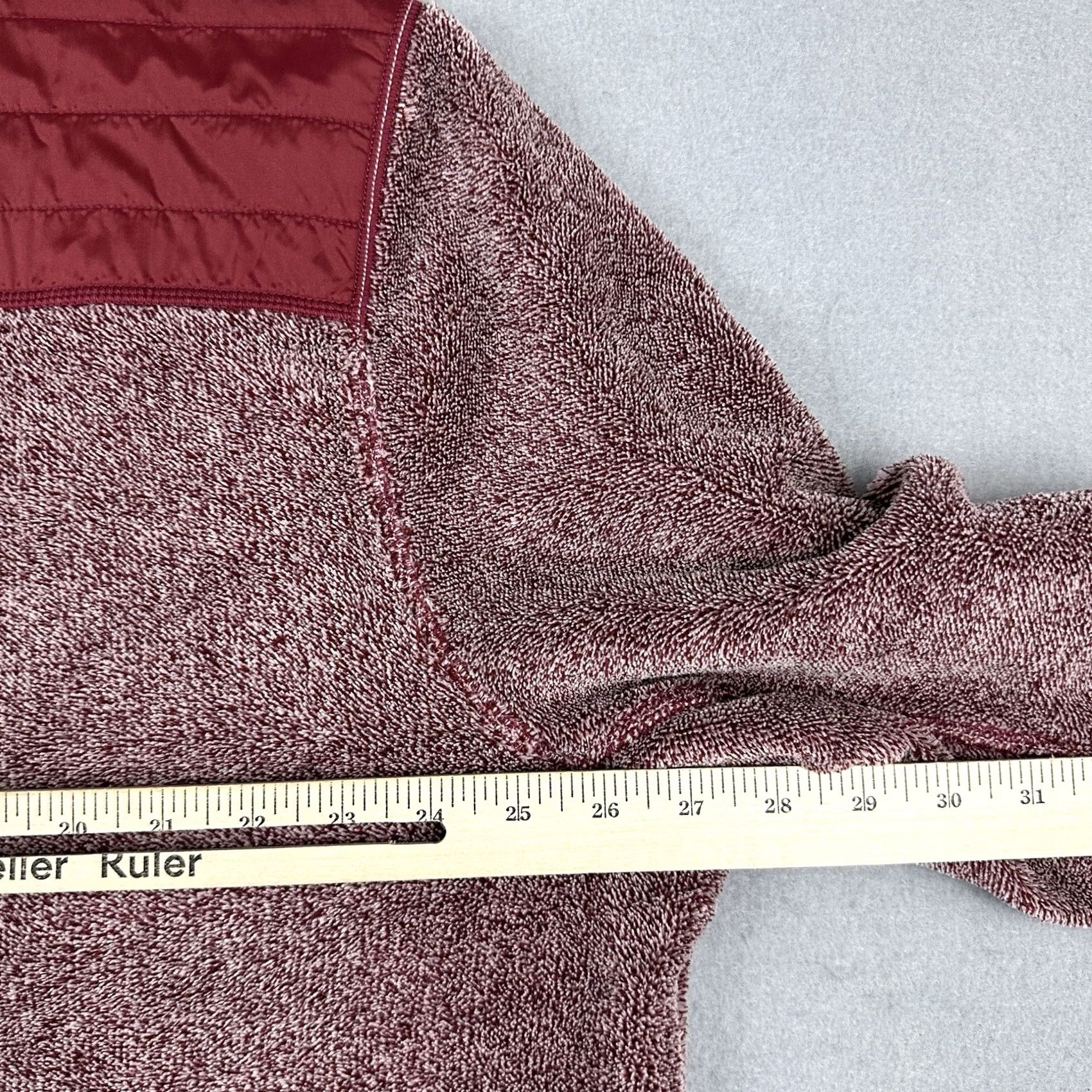 Tommy Bahama Tommy Bahama Jacket Men 2XL Burgundy Fleece Half Zip Pockets Windbreaker Casual Outdoor 2XL Mens Size US XXL / EU 58 / 5 - 6 Thumbnail