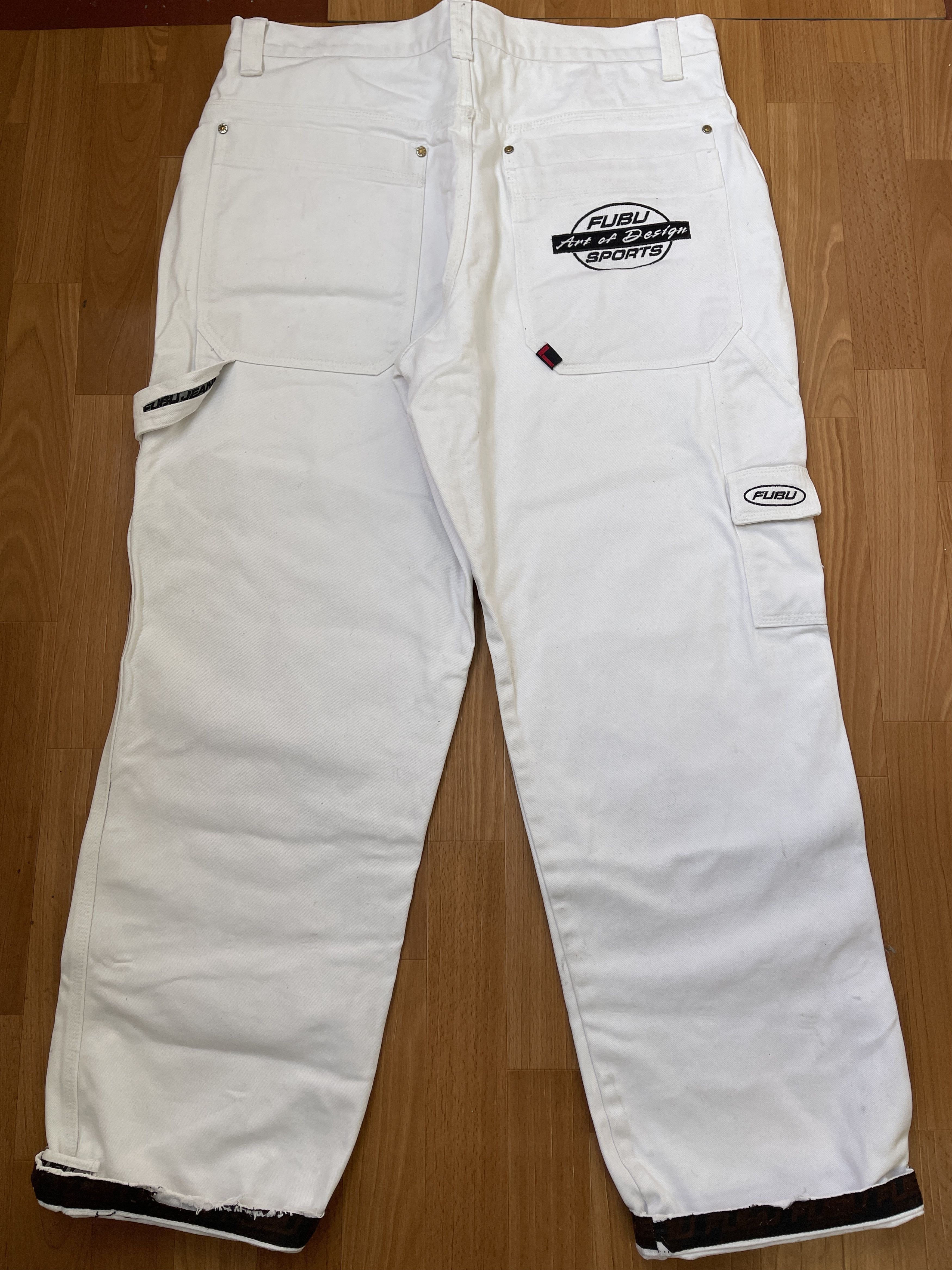 Fubu FUBU jeans, vintage baggy jeans, 90s hip hop skater Y2K 38 Size US 38 / EU 54 - 1 Thumbnail