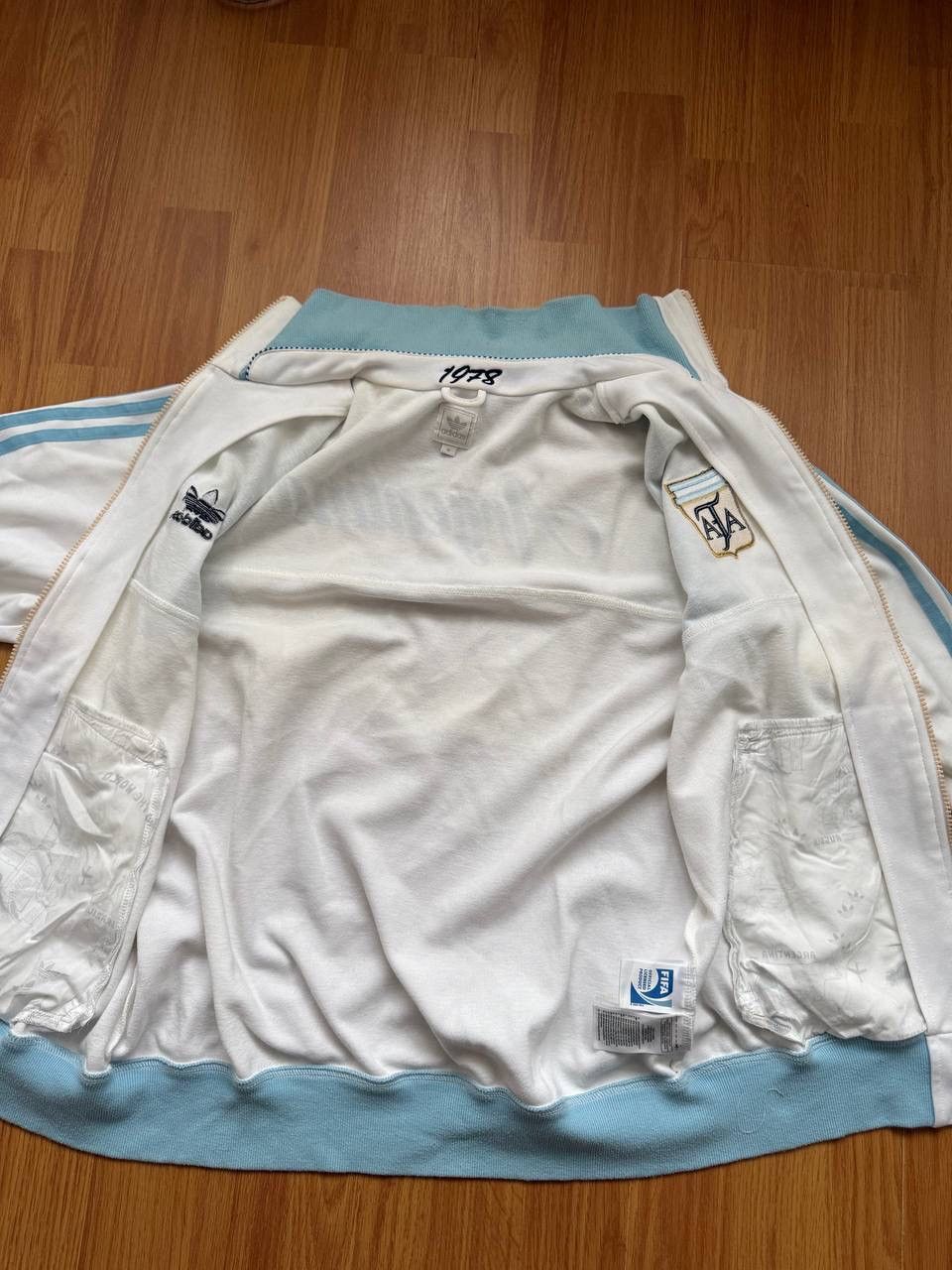 Adidas Vintage Adidas Argentina 1978 World Cup Track Jacket Rare Size US M / EU 48-50 / 2 - 14 Thumbnail