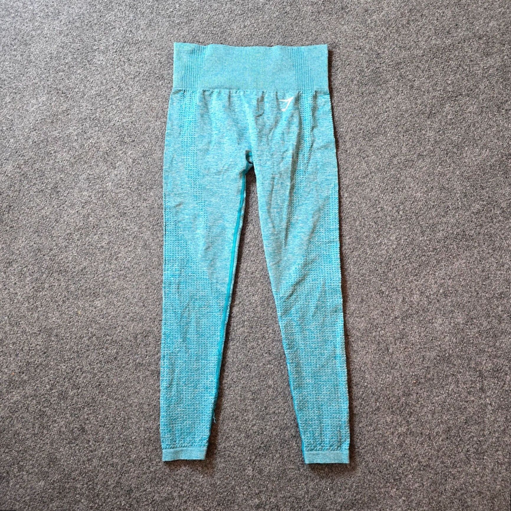 Gymshark Gymshark Pants Womens Small Green Vital Seamless Leggings Stretch Athleisure Size 28" / US 6 / IT 42 - 2 Thumbnail