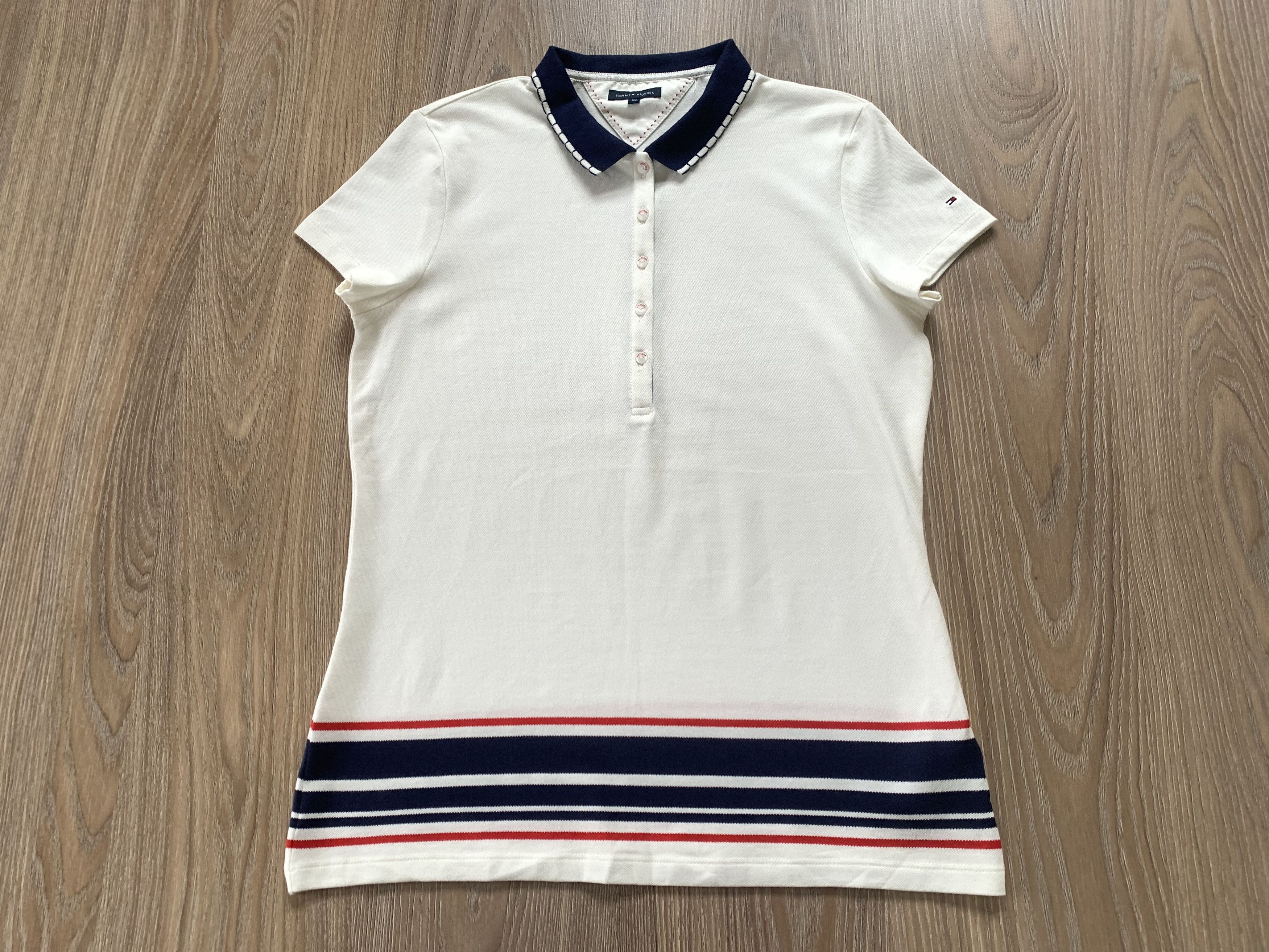 Tommy Hilfiger Tommy Hilfiger Slim Womens Polo Size XXL / US 16-18 / IT 52-54 - 2 Thumbnail