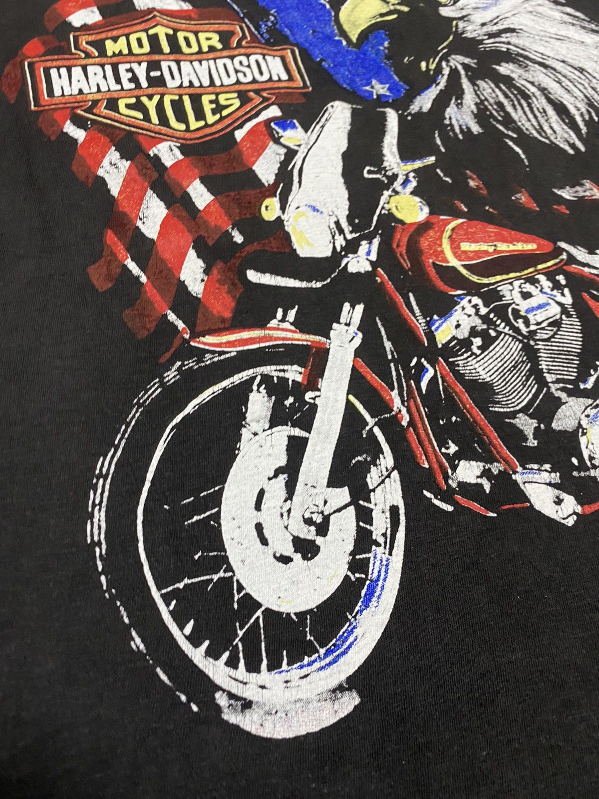 Harley Davidson Vintage 1990 Harley Davidson Born To Be Wild size L Size US L / EU 52-54 / 3 - 6 Thumbnail