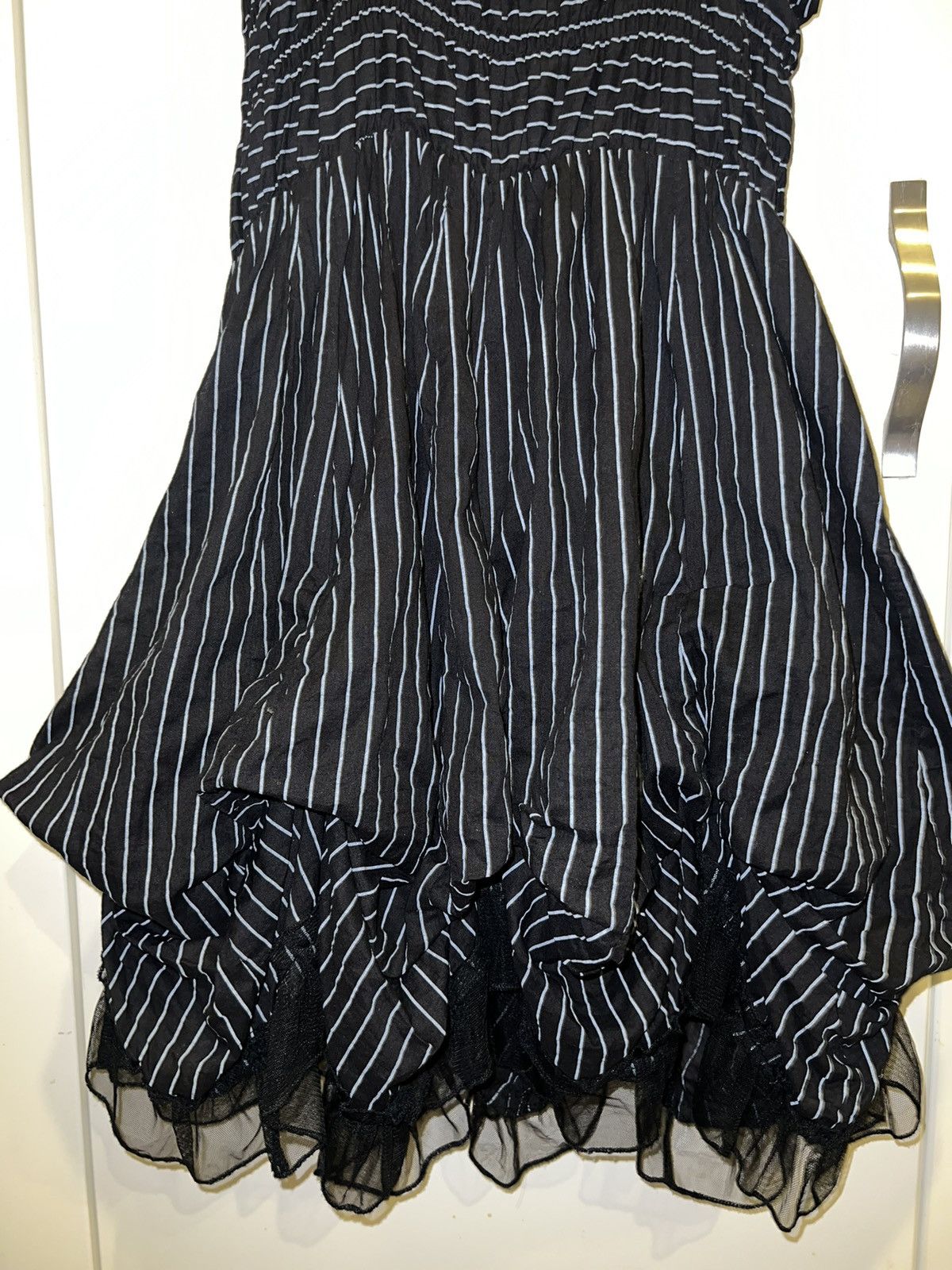 Japanese Brand Dark coquette babydoll mini dress 🎀➕ Size ONE SIZE - 16 Thumbnail