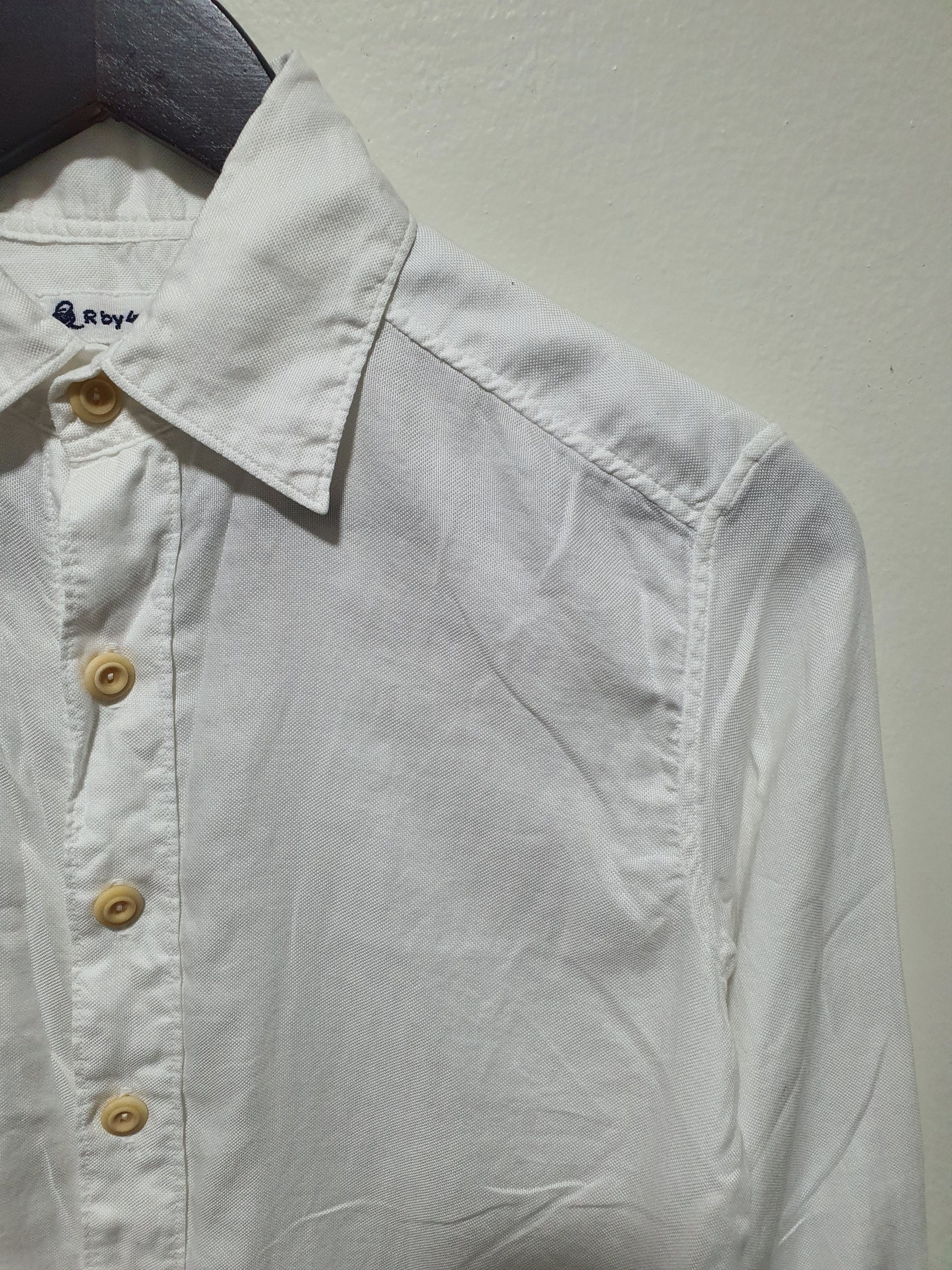 45rpm × Japanese Brand 45RPM 18/26 WHITE BUTTON DOWN LONG SLEEVE SHIRT Size US S / EU 44-46 / 1 - 1 Thumbnail
