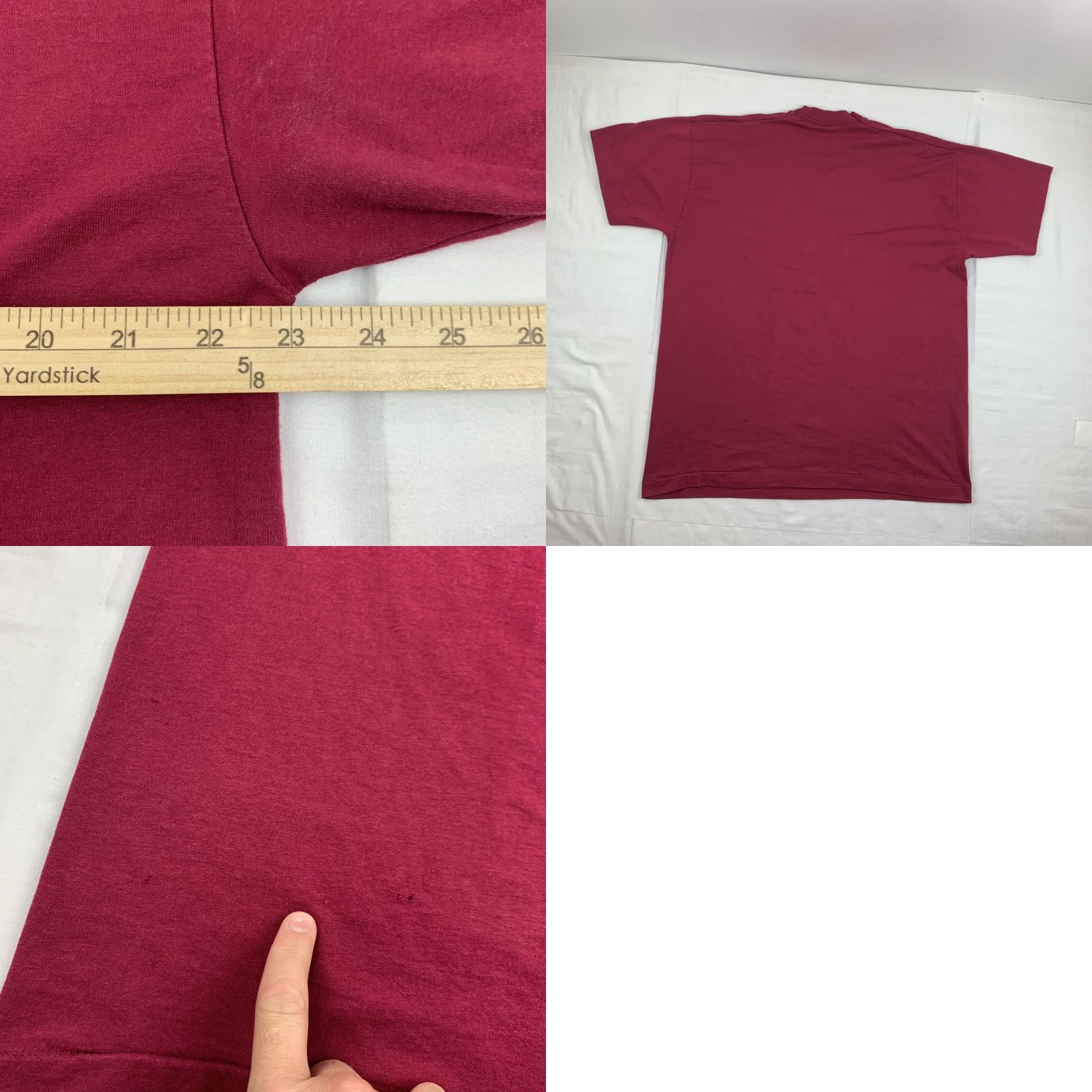 Fruit Of The Loom VINTAGE EEGAT Orangeburg District 5 T Shirt Adult XL Red School Performing Arts Size US XL / EU 56 / 4 - 8 Thumbnail