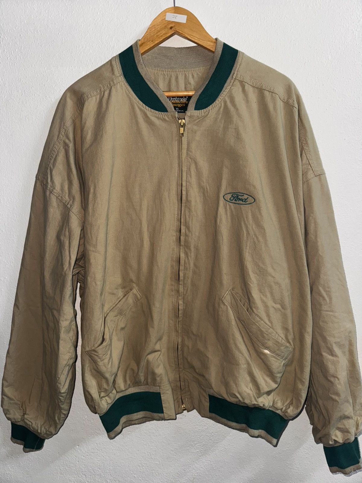 Dunbrooke 70s Ford Bomber Jacket Size US XXL / EU 58 / 5 - 1 Thumbnail