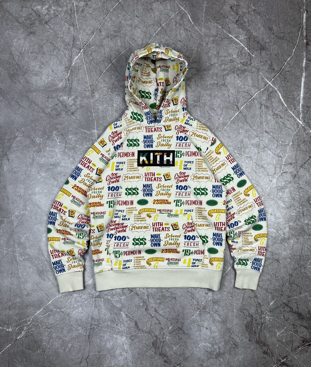 Kith Kith Printed crew neck hoodie Size US S / EU 44-46 / 1 - 1 Thumbnail