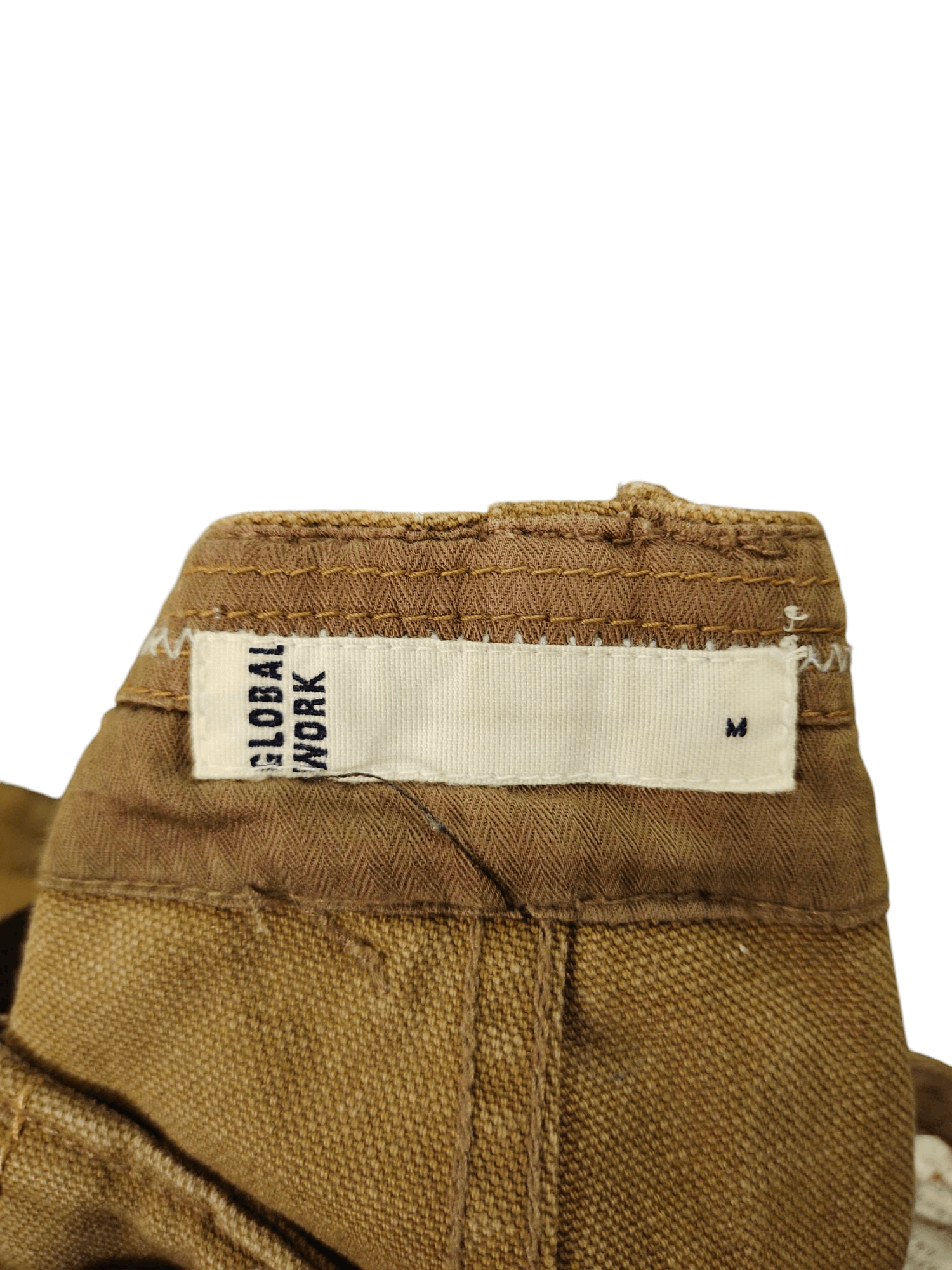 Comme des Garcons × Undercover Global Work Japan Duck Cotton Distress Faded Denim Pants Size US 30 / EU 46 - 11 Thumbnail