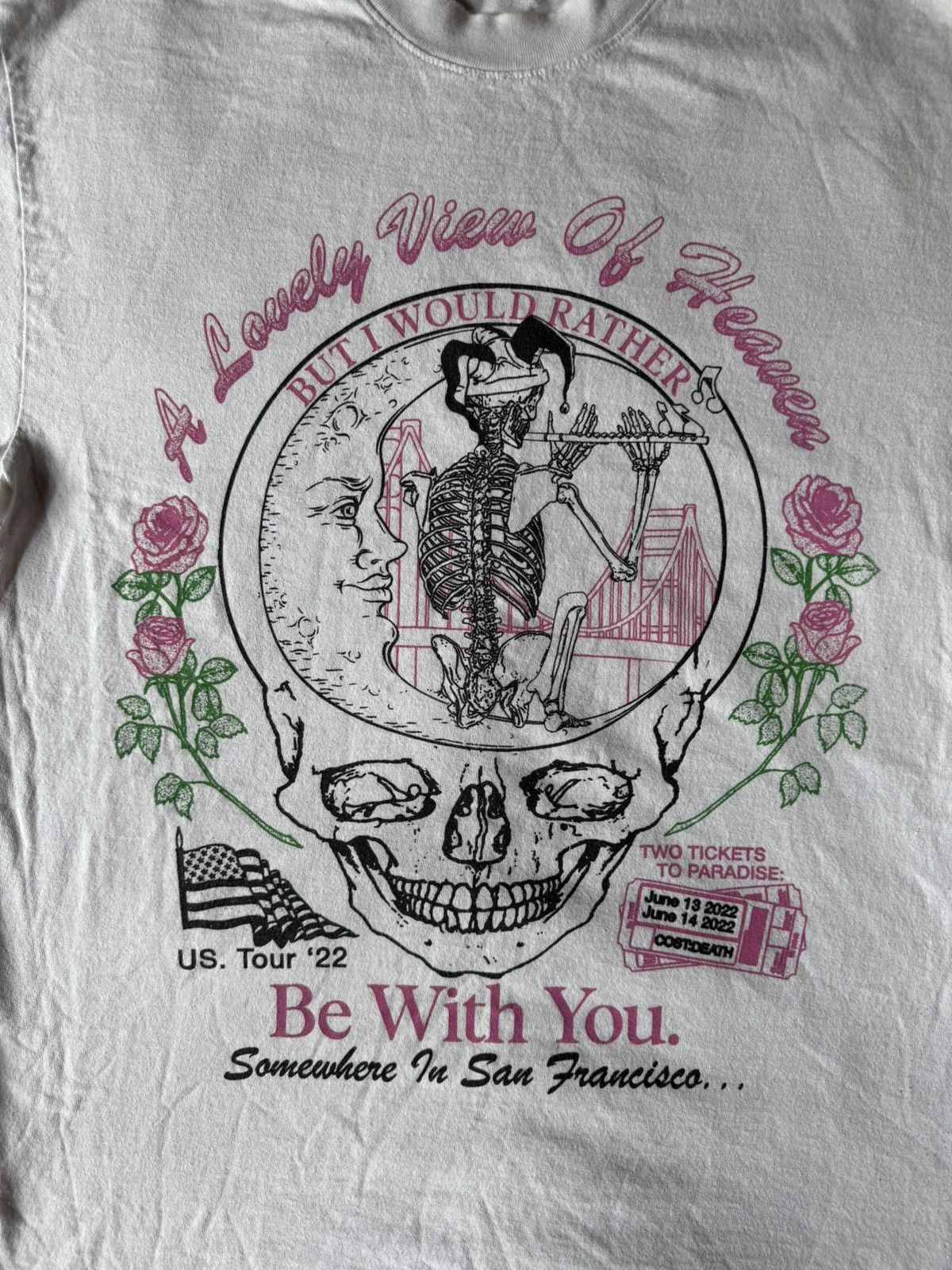 American Apparel × Online Ceramics Online Ceramics Dead & Company Tour Shirt Size US M / EU 48-50 / 2 - 2 Thumbnail