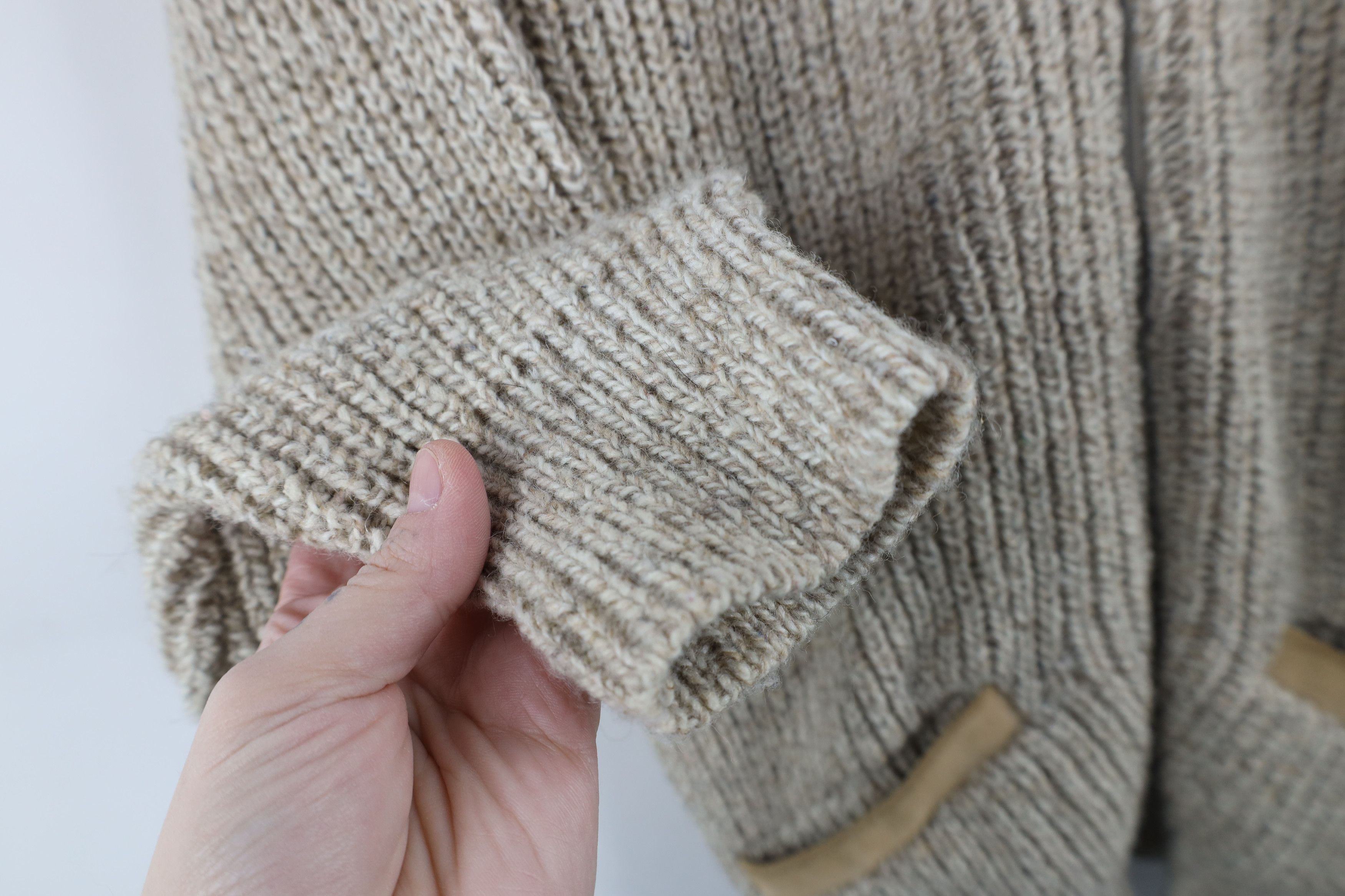 Orvis × Vintage Vintage 70s Orvis Leather Trim Elbow Patch Zip Sweater USA Size US S / EU 44-46 / 1 - 5 Thumbnail