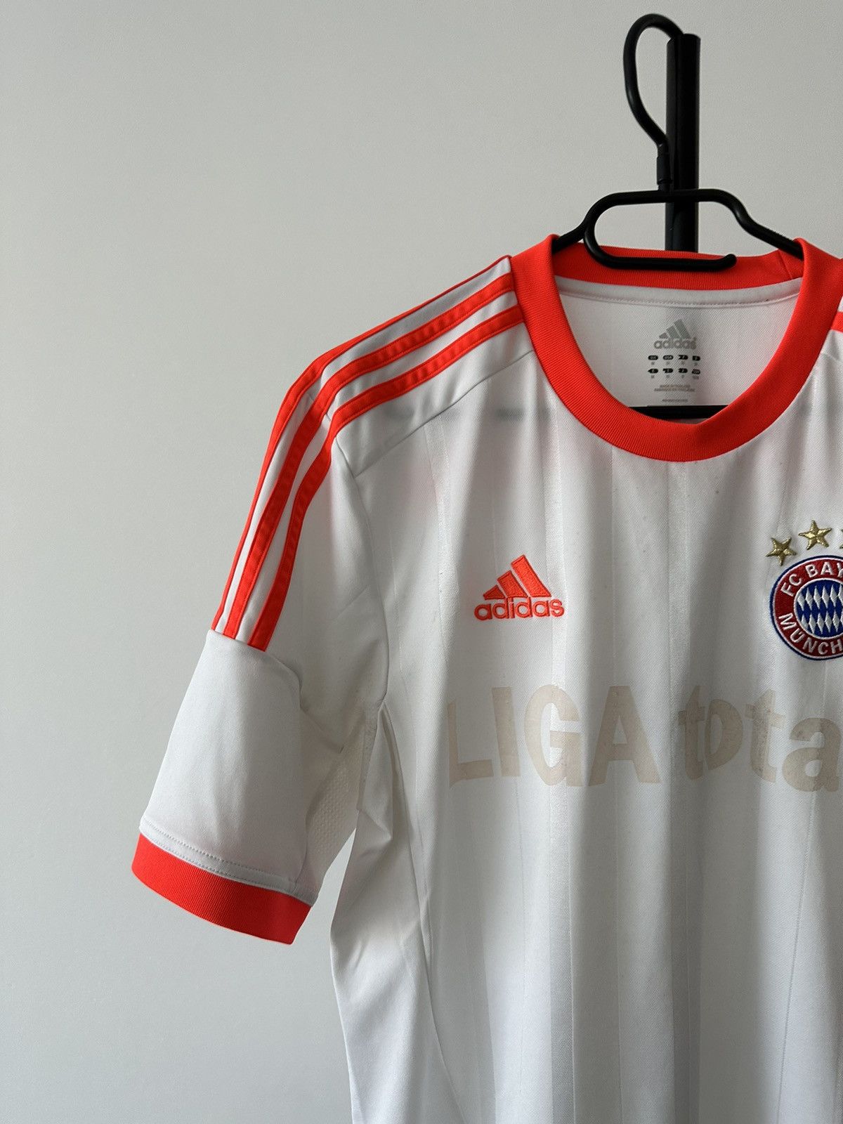 Adidas 2012 adidas Bayern Munich Munchen away soccer jersey Size US M / EU 48-50 / 2 - 2 Thumbnail