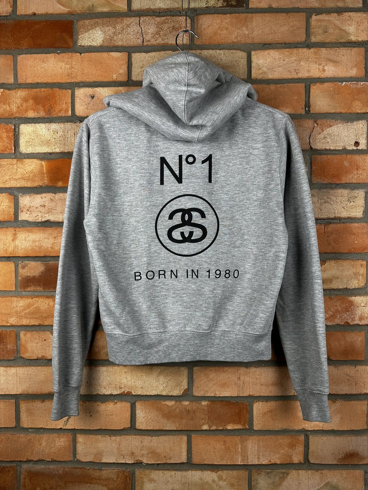 Stussy × Vintage Stussy zip hoodie big Logo Size XS / US 0-2 / IT 36-38 - 1 Thumbnail