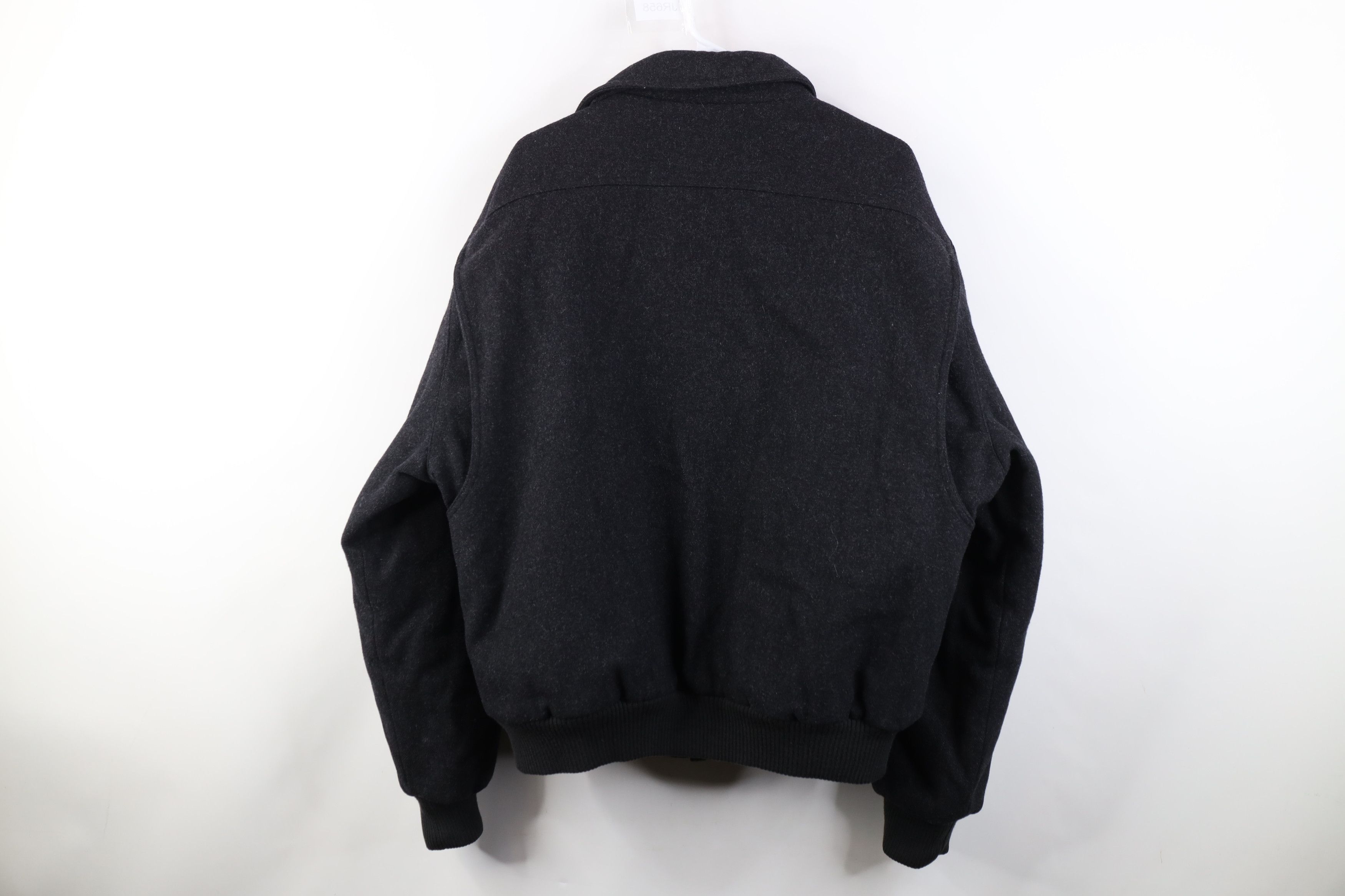 Members Only Vintage 90s Members Only Puffer Bomber Jacket Charcoal Gray Size US XXL / EU 58 / 5 - 13 Thumbnail