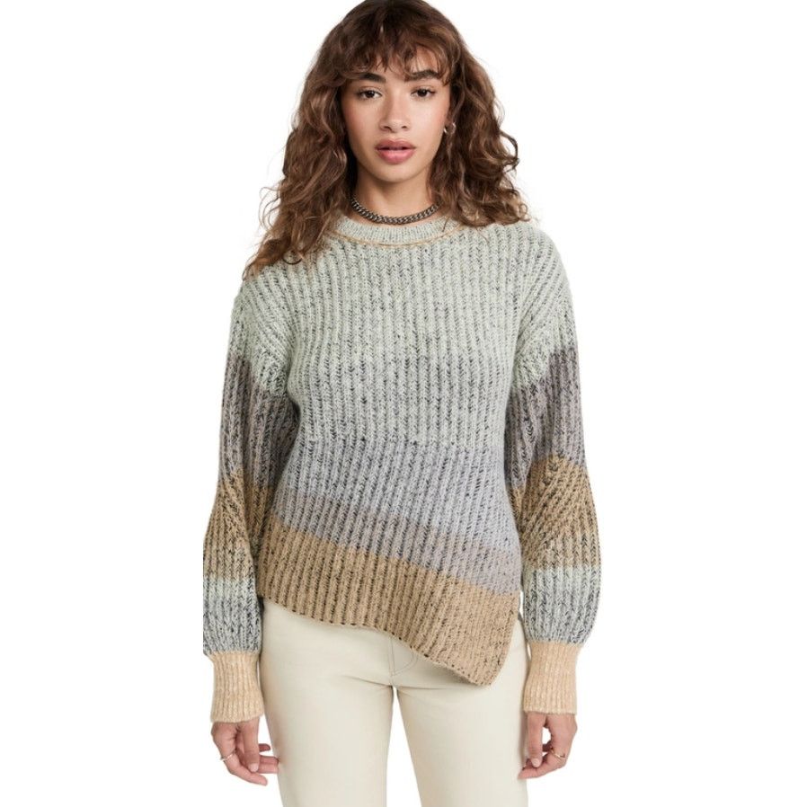 Jonathan Simkhai Jonathan Simkhai Alison Sweater Wool Alpaca Quiet Luxury XS Size XS / US 0-2 / IT 36-38 - 7 Thumbnail