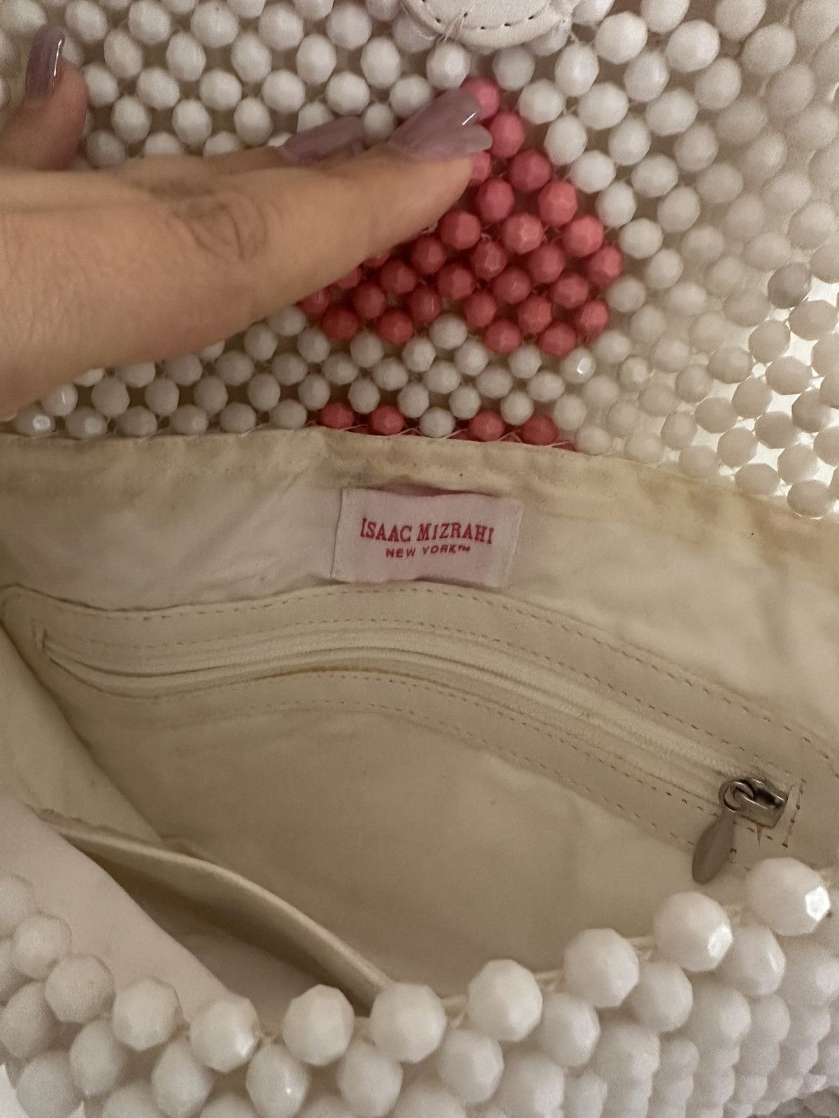 Isaac Mizrahi Isaac Mizrahi beaded heart bag Size ONE SIZE - 3 Thumbnail