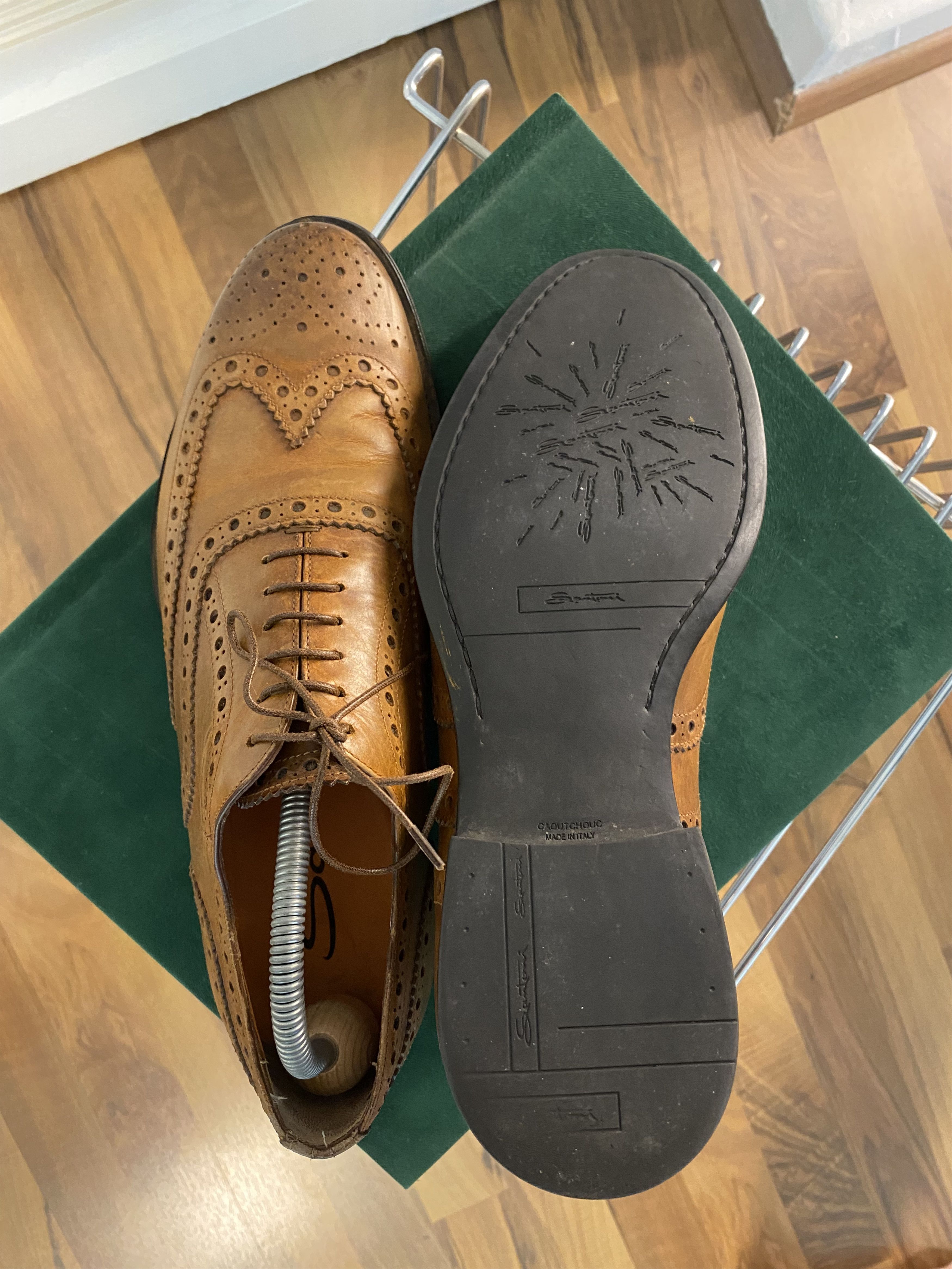 Santoni Santoni Oxford Formal Shoes Size US 7.5 / EU 40-41 - 5 Thumbnail