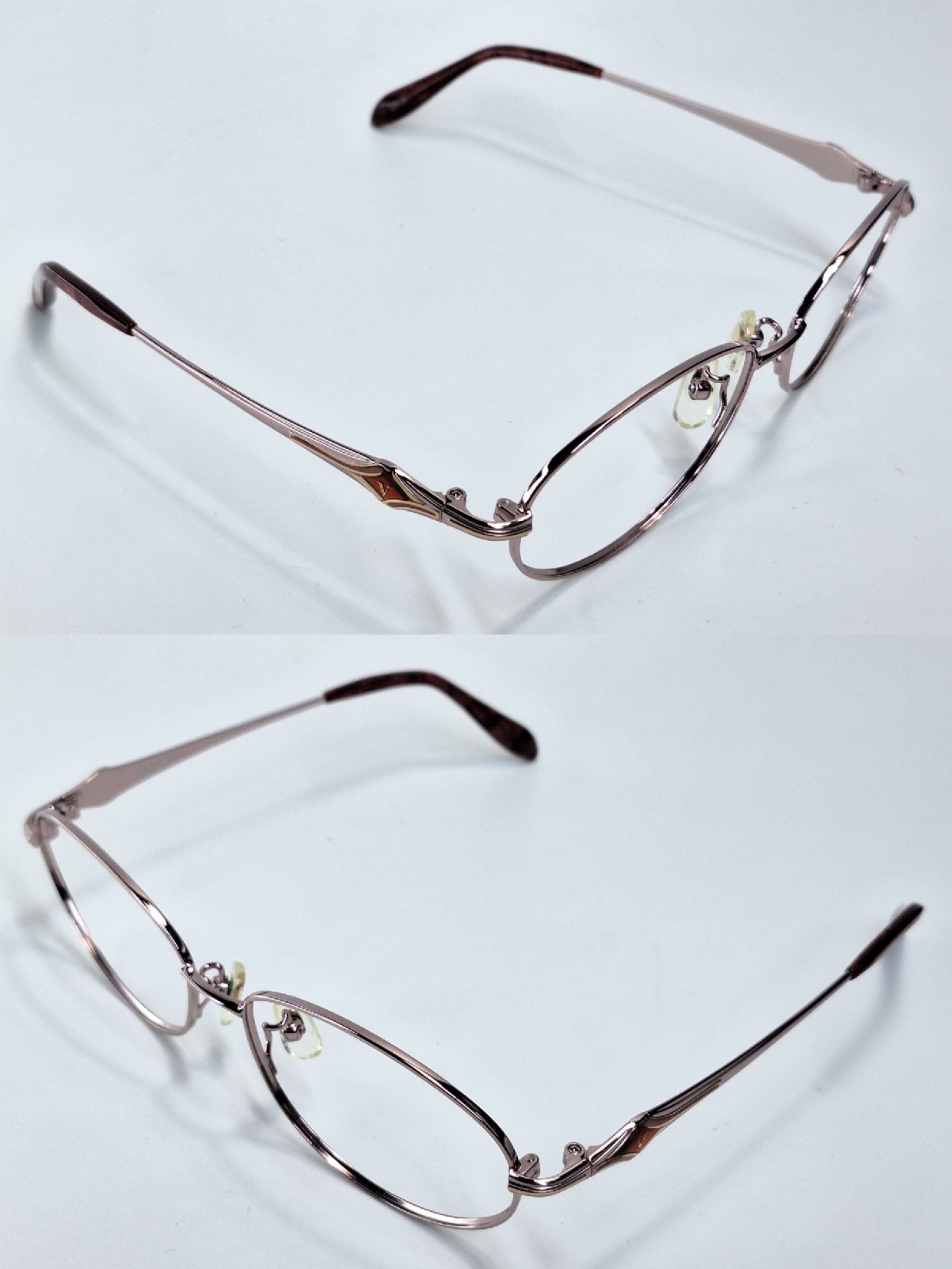 Other NOS 90s Rudolph Valentino RV-9566 Vintage Eyeglass Frame Size ONE SIZE - 9 Thumbnail