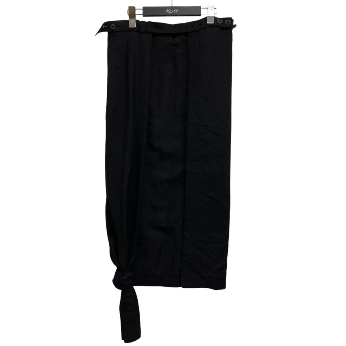 Yohji Yamamoto pour homme 24SS Wool/Rayon Wrap Skirt