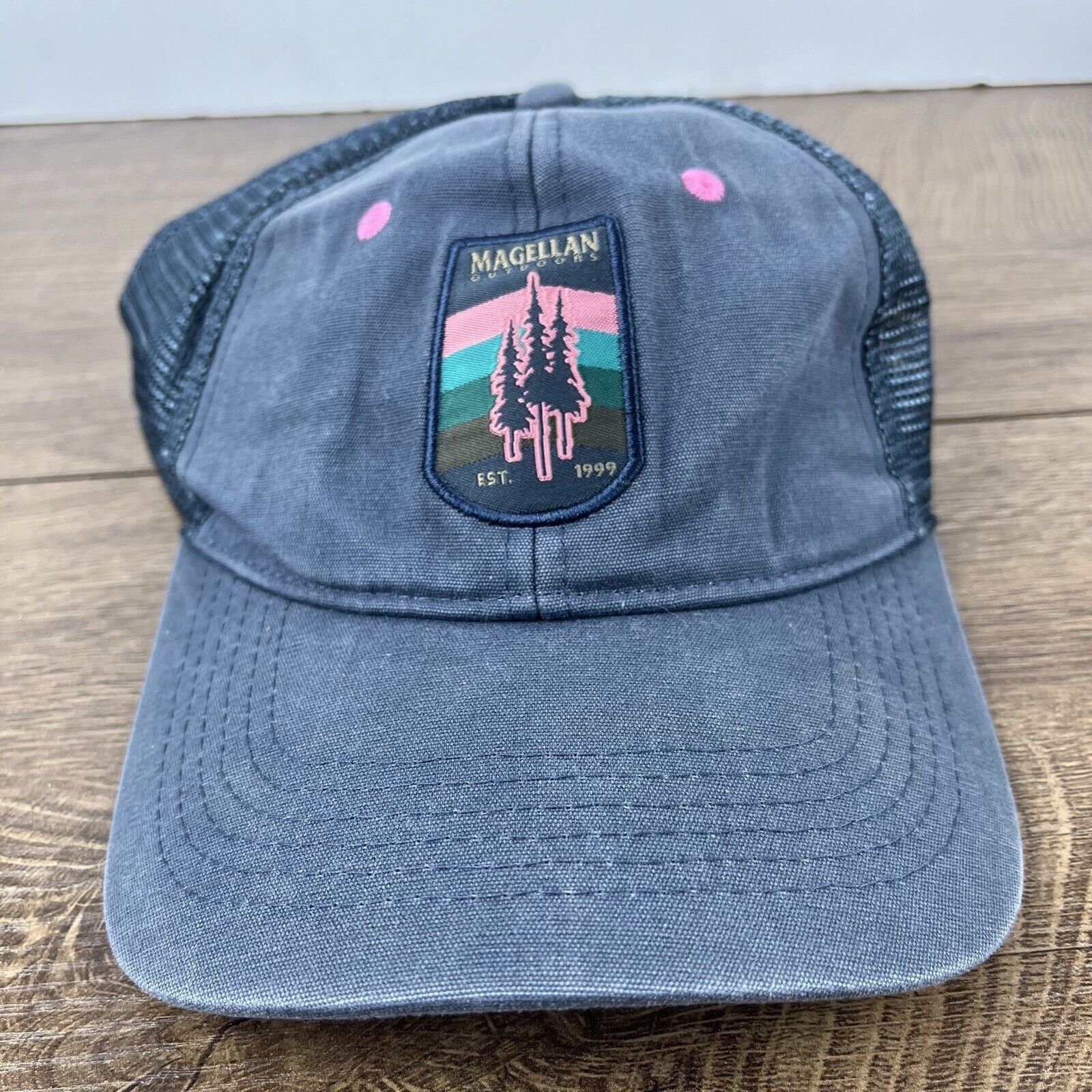 Other Megallan Outdoors Snapback Hat Magellan Blue Adjustable Hat Size ONE SIZE - 2 Thumbnail