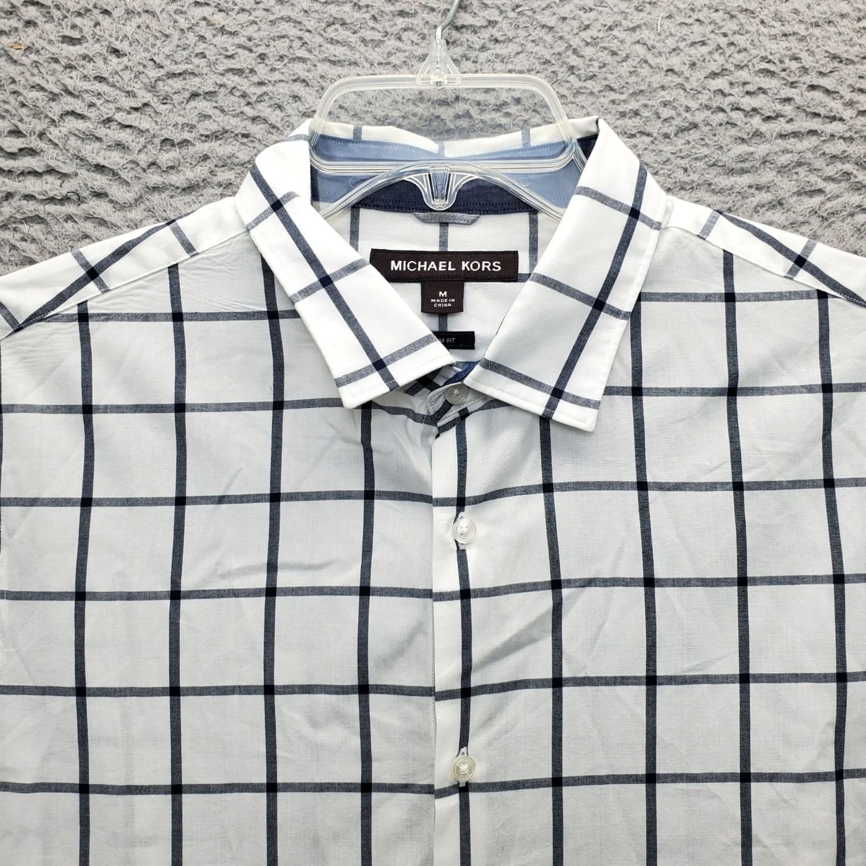 Michael Kors Michael Kors Shirt Mens M Multicolor Plaid Long Sleeve Collared Button-Up Size US M / EU 48-50 / 2 - 8 Thumbnail