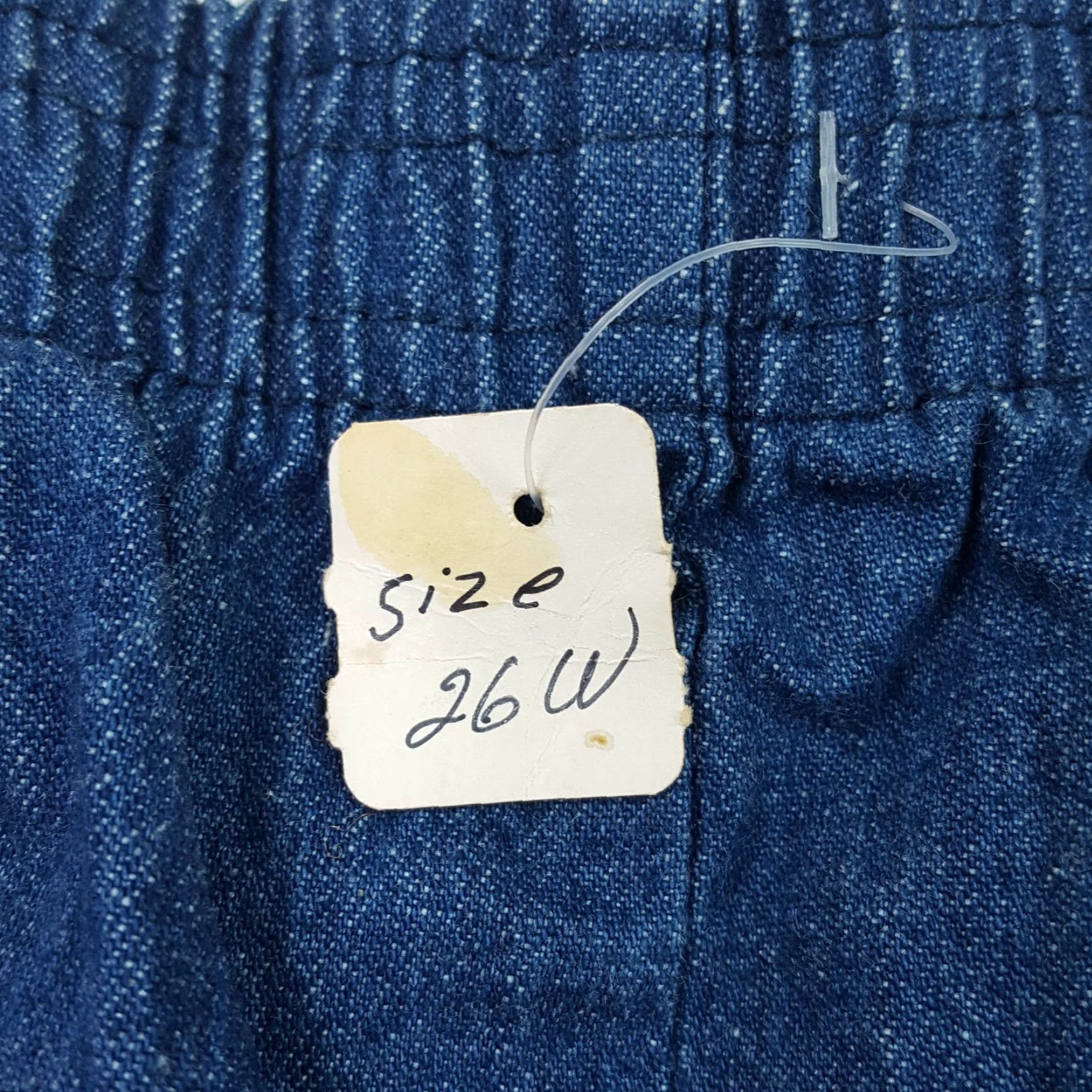 Vintage VINTAGE HIGH Denim Jeans 26W Women's Blue 80s Stretch High Waist Tapered Relaxed Pockets Zip Inseam 30" Vintage 80s Blue Jeans Women High Rise 26W Size 26" / US 2 / IT 38 - 6 Thumbnail