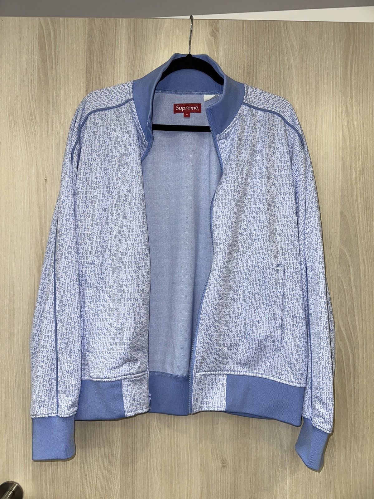 Supreme Supreme Repeat Track Jacket / Sky Blue / Size: Medium Men’s Size US M / EU 48-50 / 2 - 2 Thumbnail
