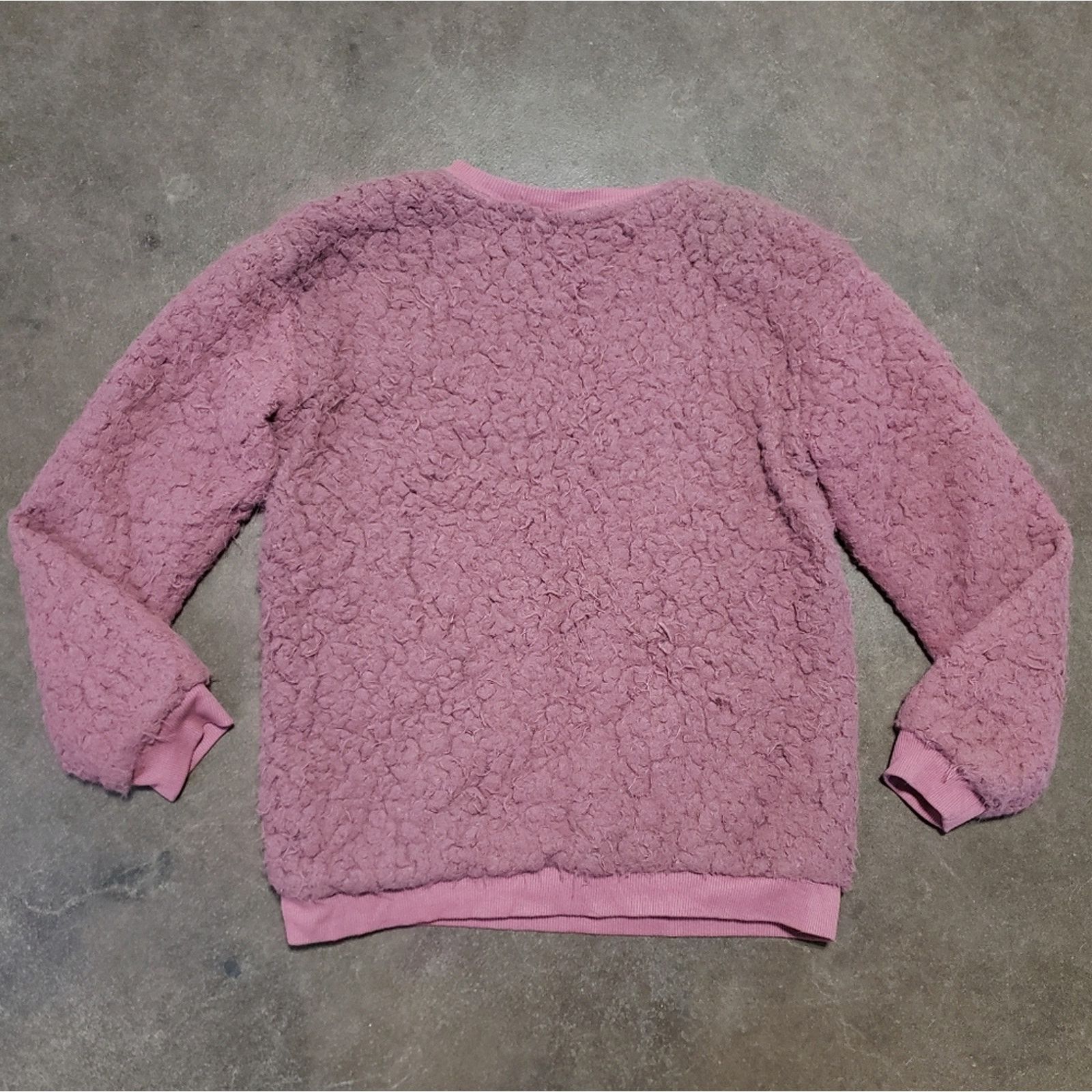 Other Dust Pink | ART CLASS | Fuzzy Sweater Long Sleeve Size XL / US 12-14 / IT 48-50 - 2 Thumbnail