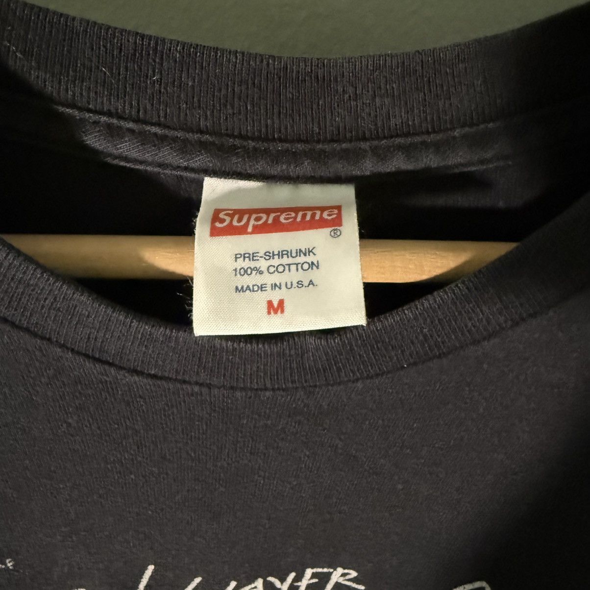 Antihero × Supreme Supreme Antihero Pope Tee Medium Black SS16 Size US M / EU 48-50 / 2 - 3 Thumbnail