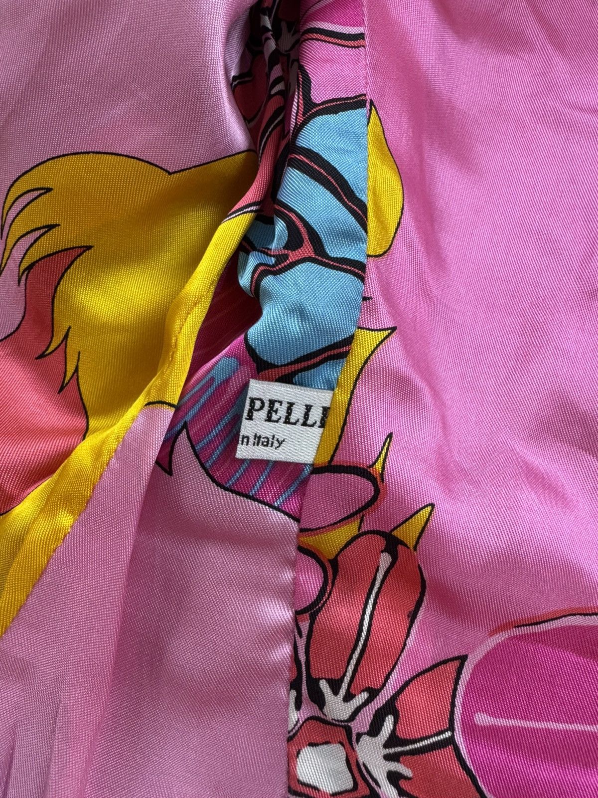 Other ROSSODISERA Pink Leather Jacket Barbie Style Blazer Barbie Size M / US 6-8 / IT 42-44 - 6 Thumbnail