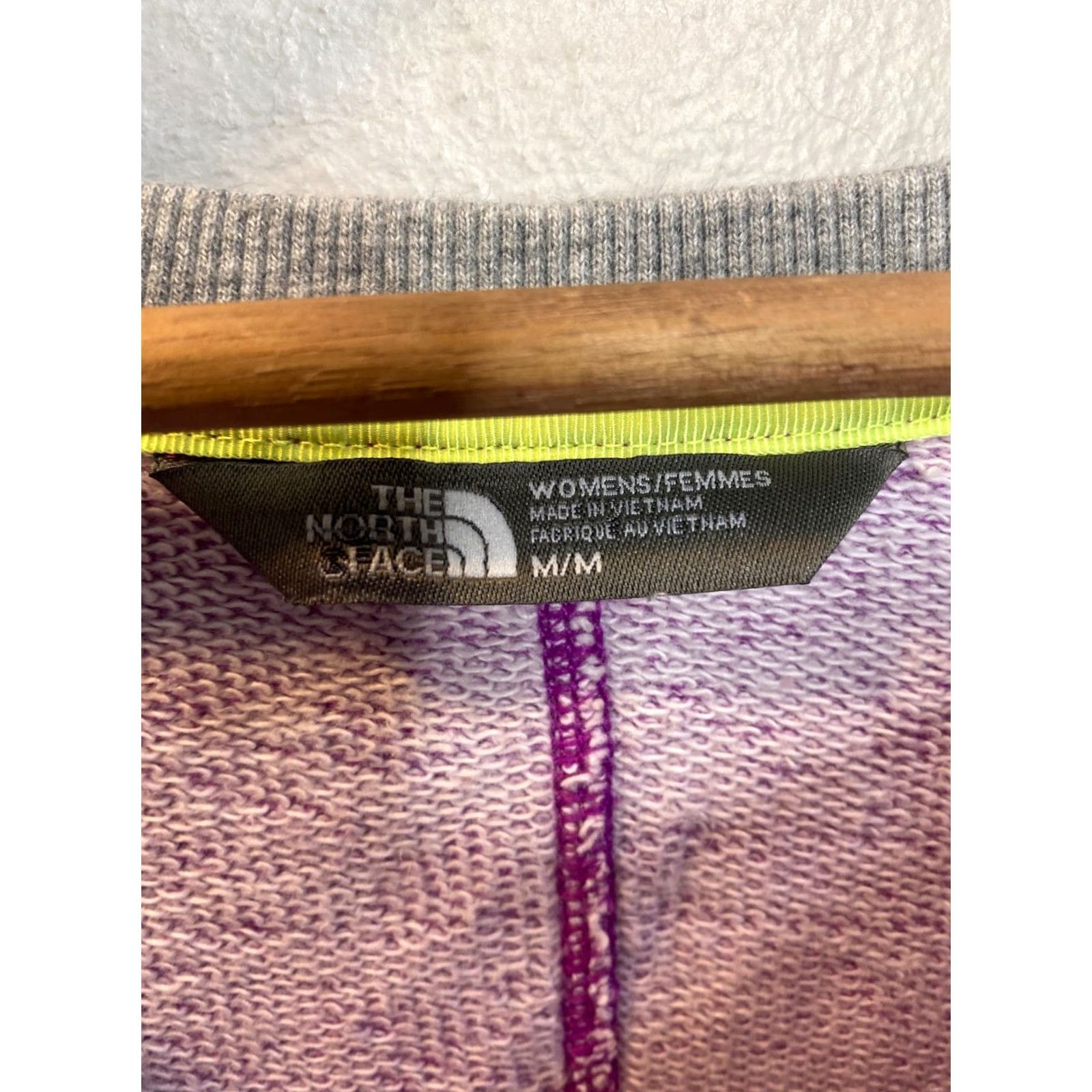 The North Face The North Face Crew Sweater Pullover Women's Size M Purple Size M / US 6-8 / IT 42-44 - 3 Thumbnail