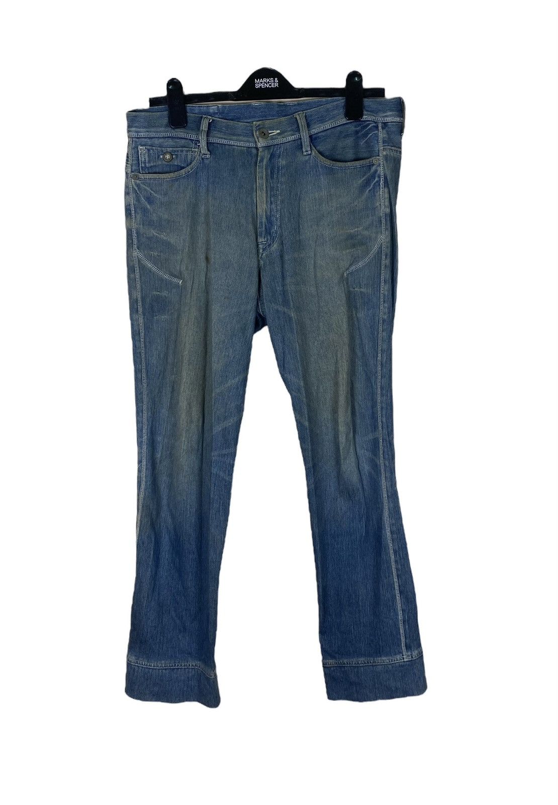 ABAHOUSE Japanese Brand Abahouse Stretchable Single Pocket Denim Size US 33 - 5 Thumbnail