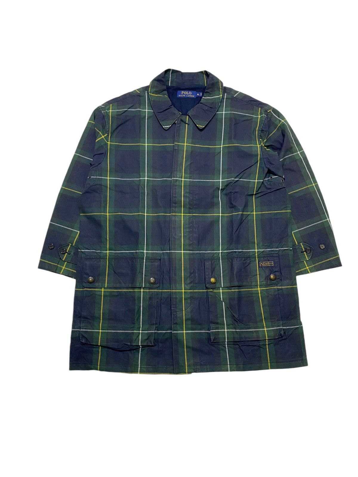 Polo Ralph Lauren Polo ralplauren vintage hunting jacket tartan Size US XL / EU 56 / 4 - 1 Thumbnail