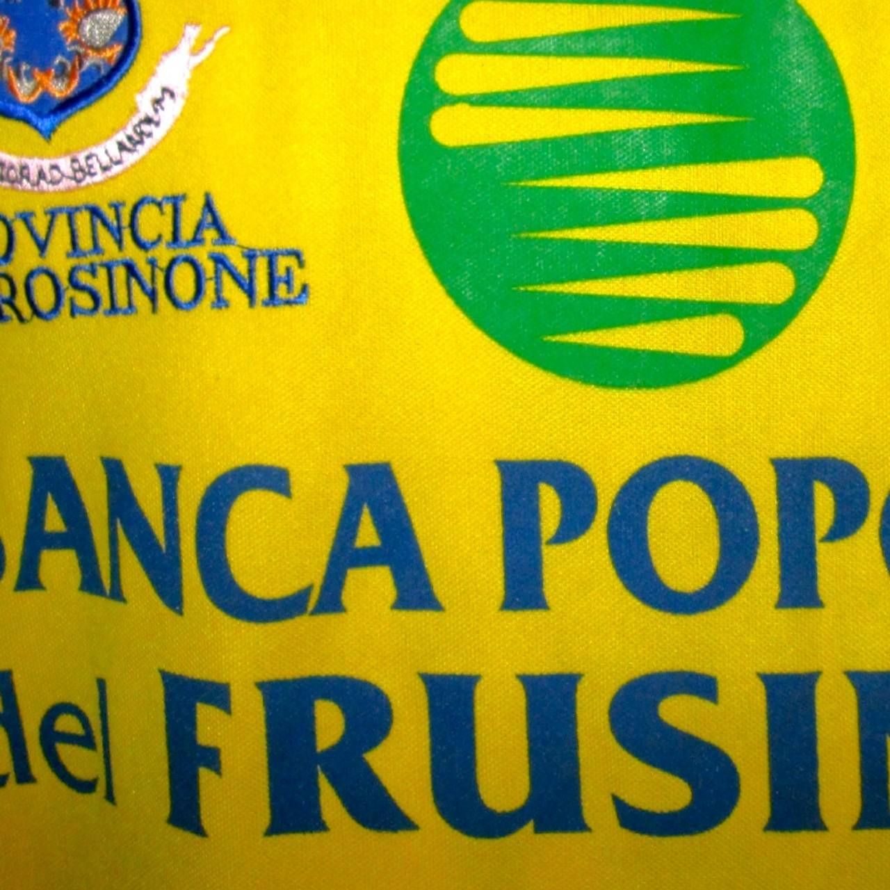 Other Frosinone 2009 2010 Home Shirt Jersey Size US L / EU 52-54 / 3 - 3 Thumbnail